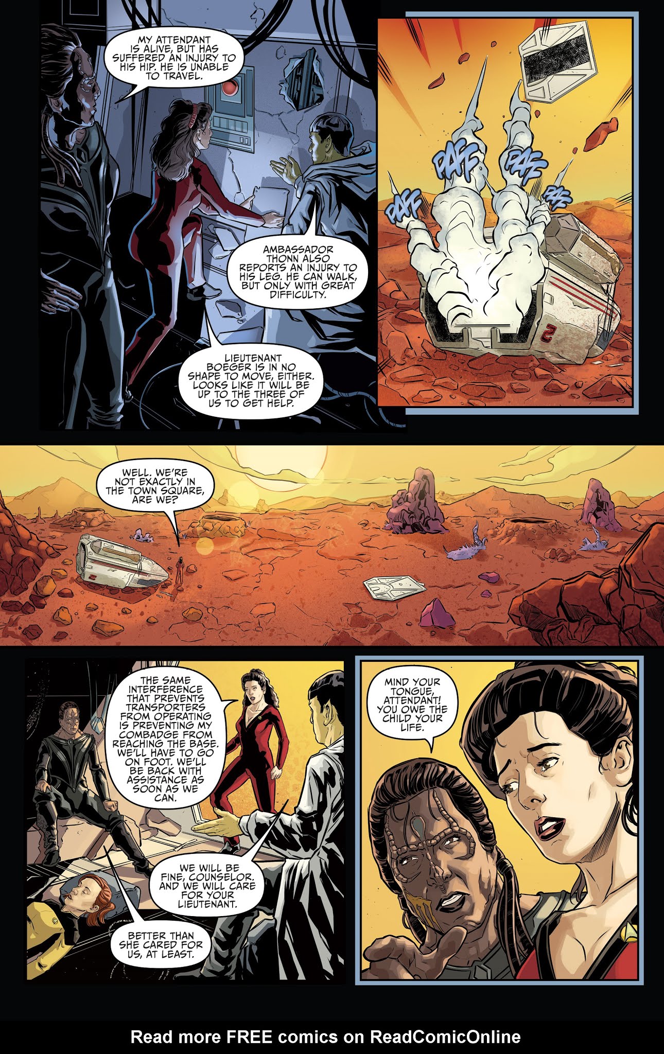 Read online Star Trek: The Next Generation: Terra Incognita comic -  Issue #2 - 14