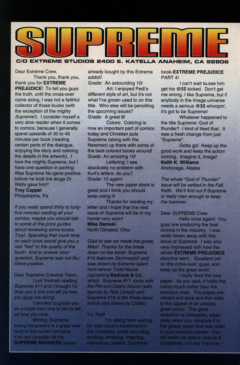 Read online Supreme (1992) comic -  Issue #15 - 33