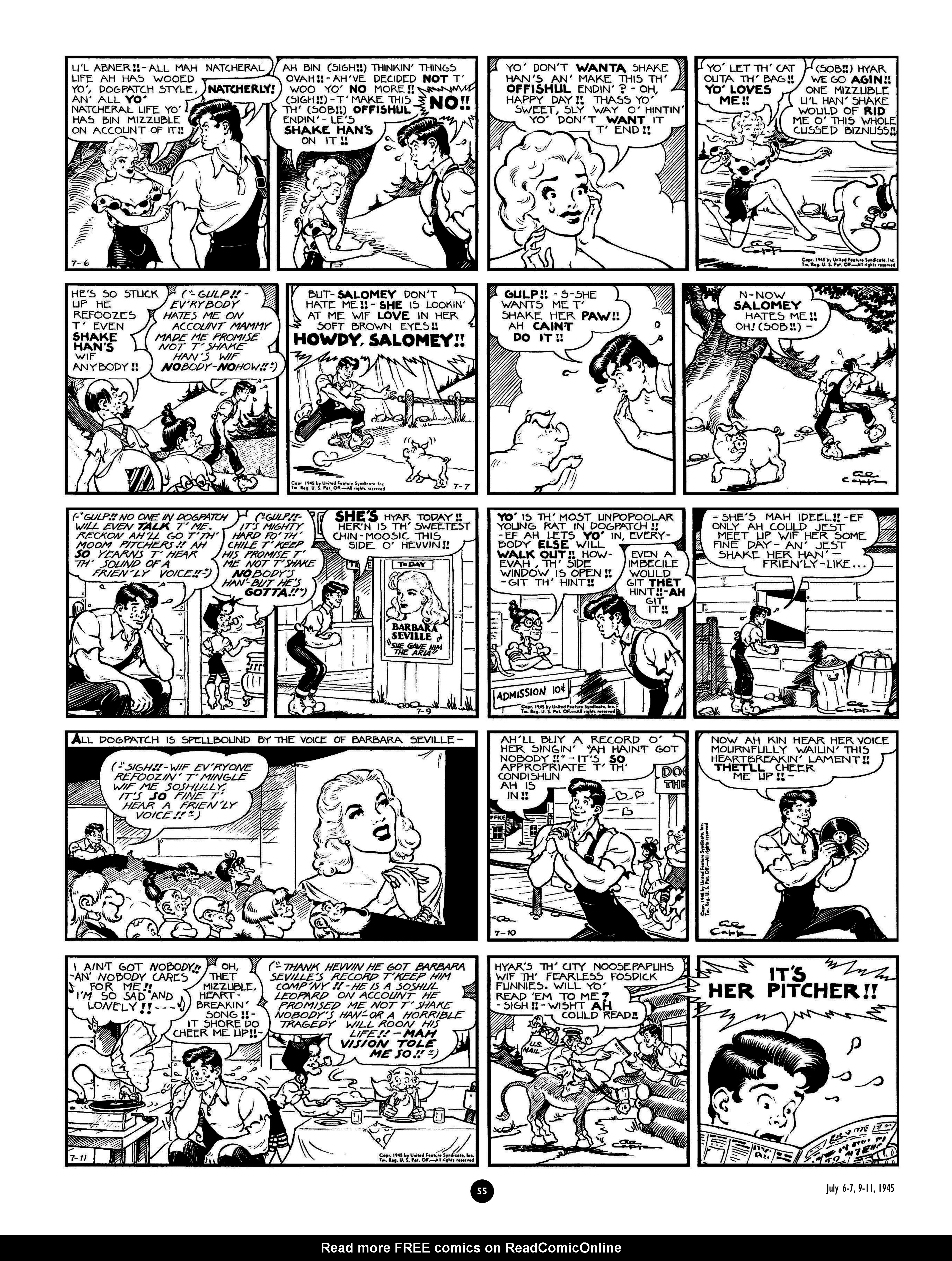 Read online Al Capp's Li'l Abner Complete Daily & Color Sunday Comics comic -  Issue # TPB 6 (Part 1) - 55