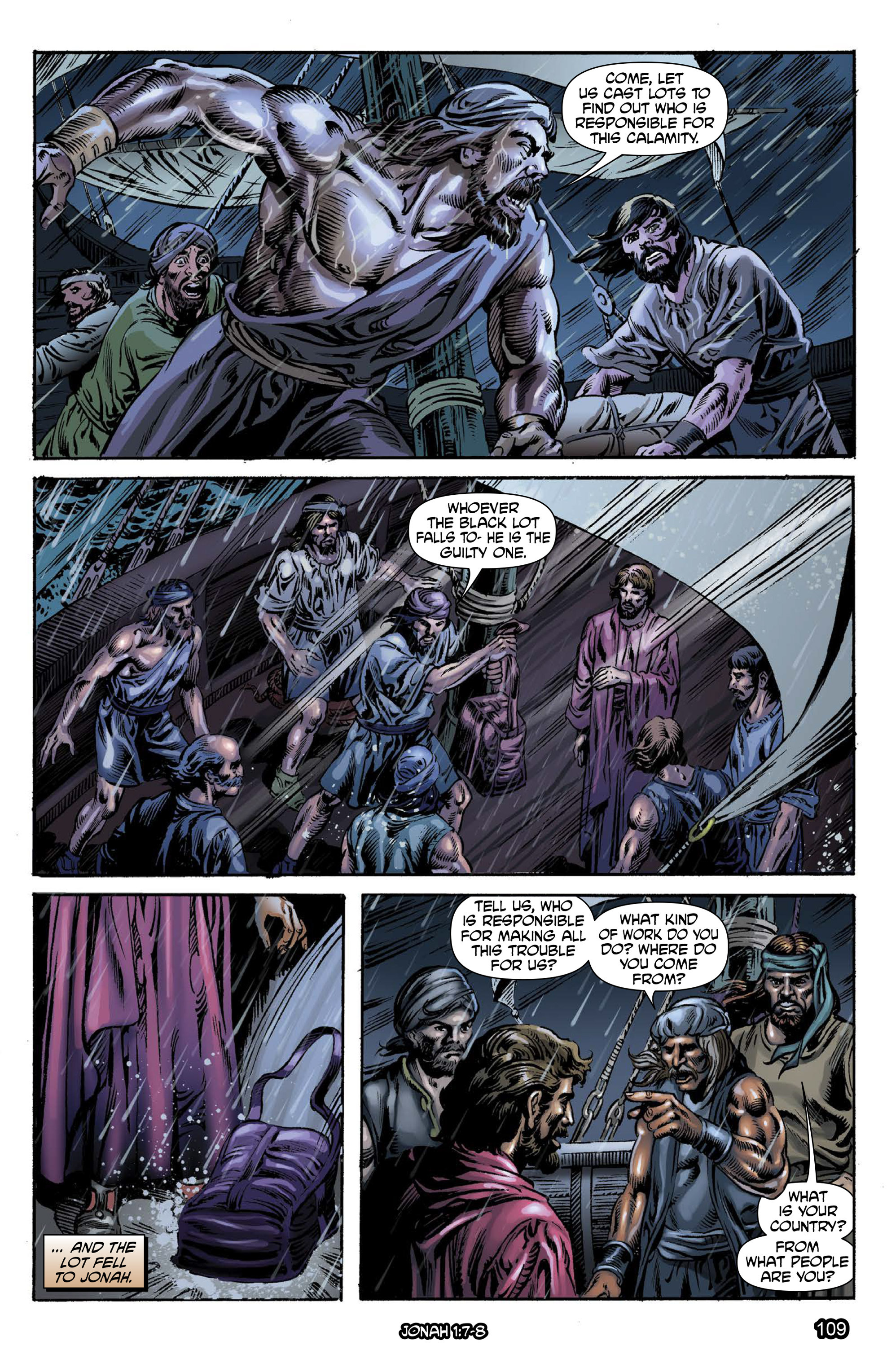 Read online The Kingstone Bible comic -  Issue #8 - 109