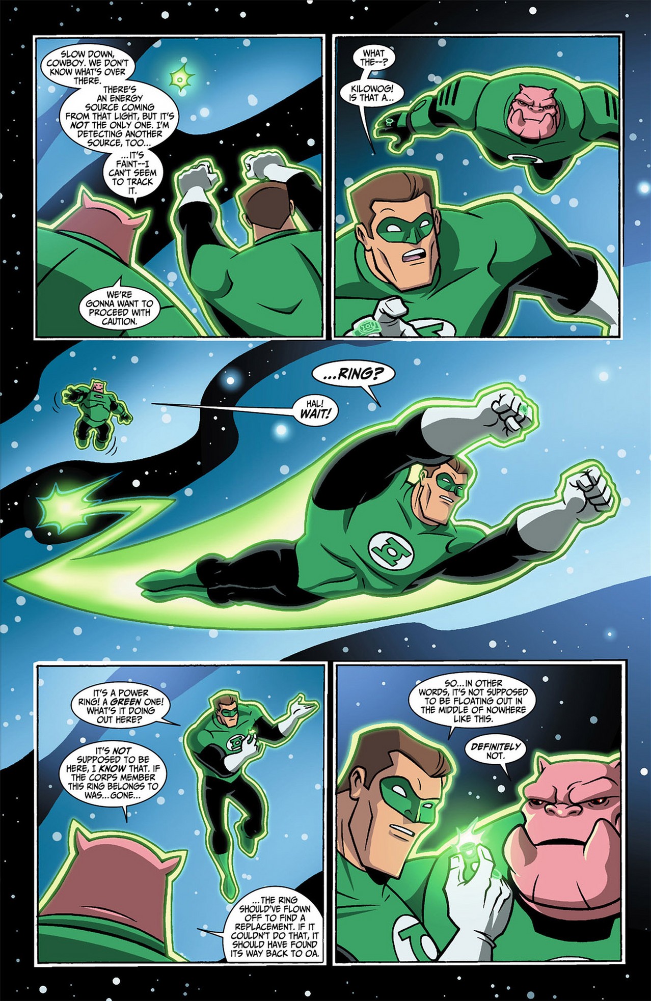 Read online Green Lantern: The Animated Series comic -  Issue #0 - 4
