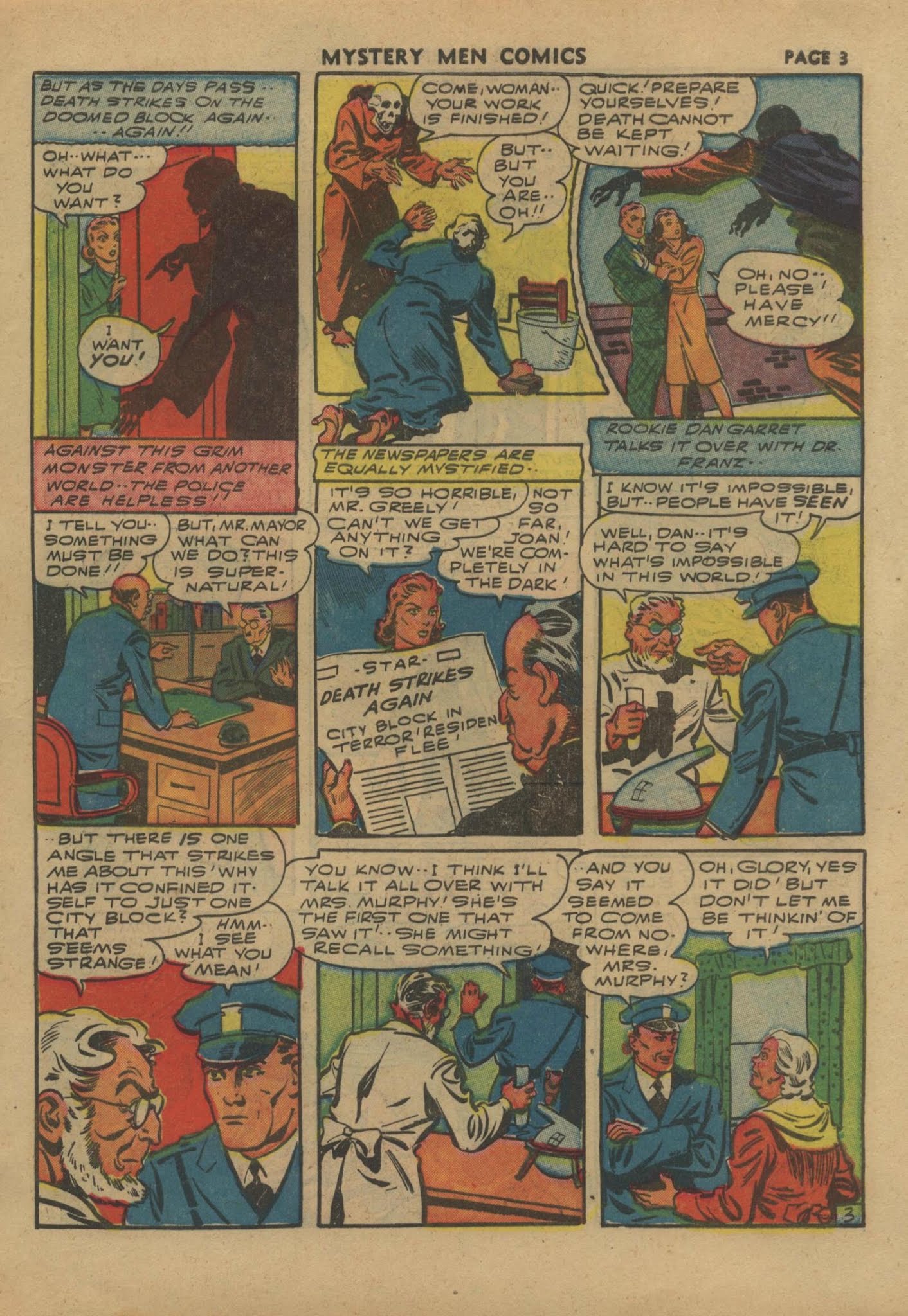 Read online Mystery Men Comics comic -  Issue #30 - 5