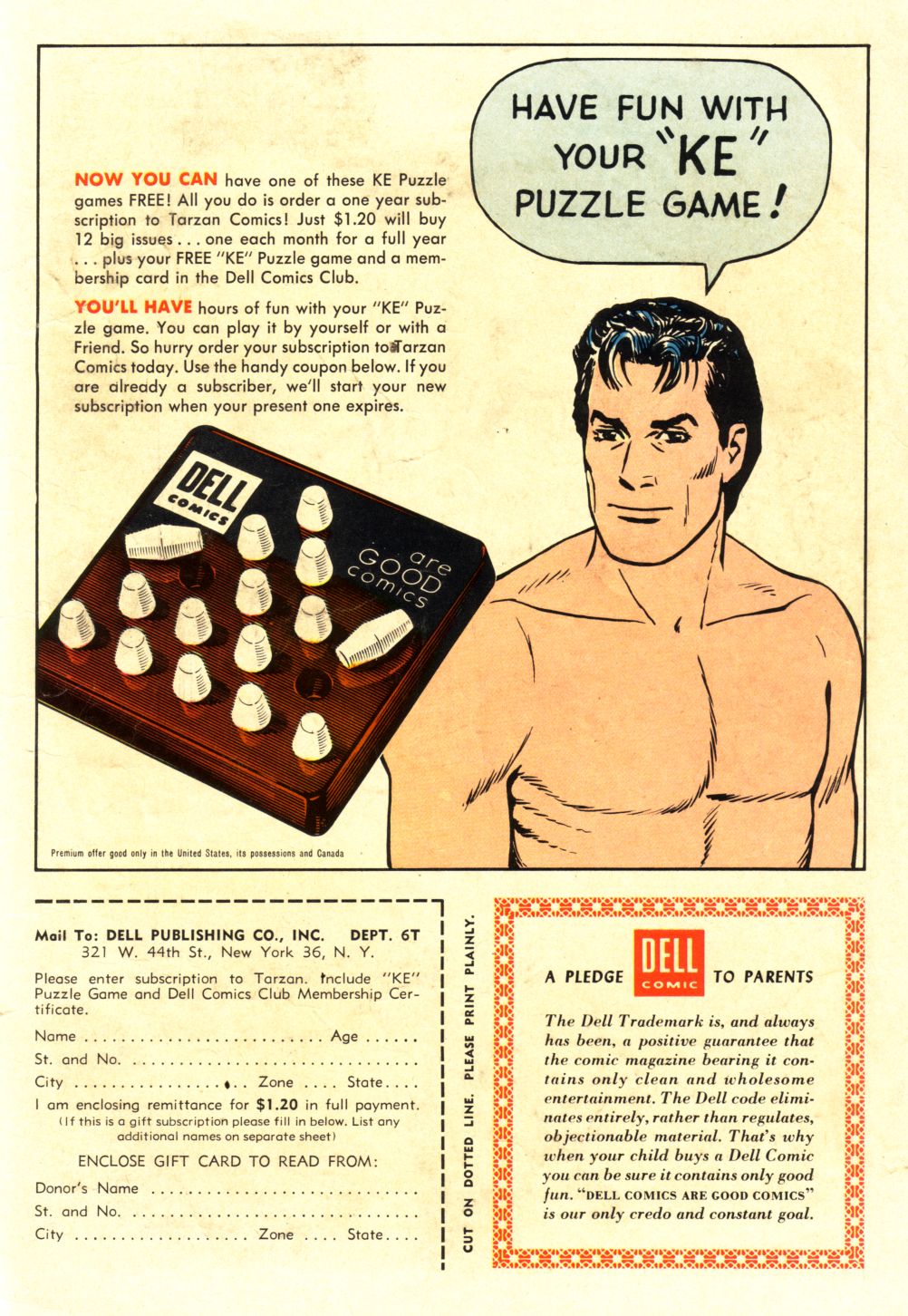 Read online Tarzan (1948) comic -  Issue #105 - 35