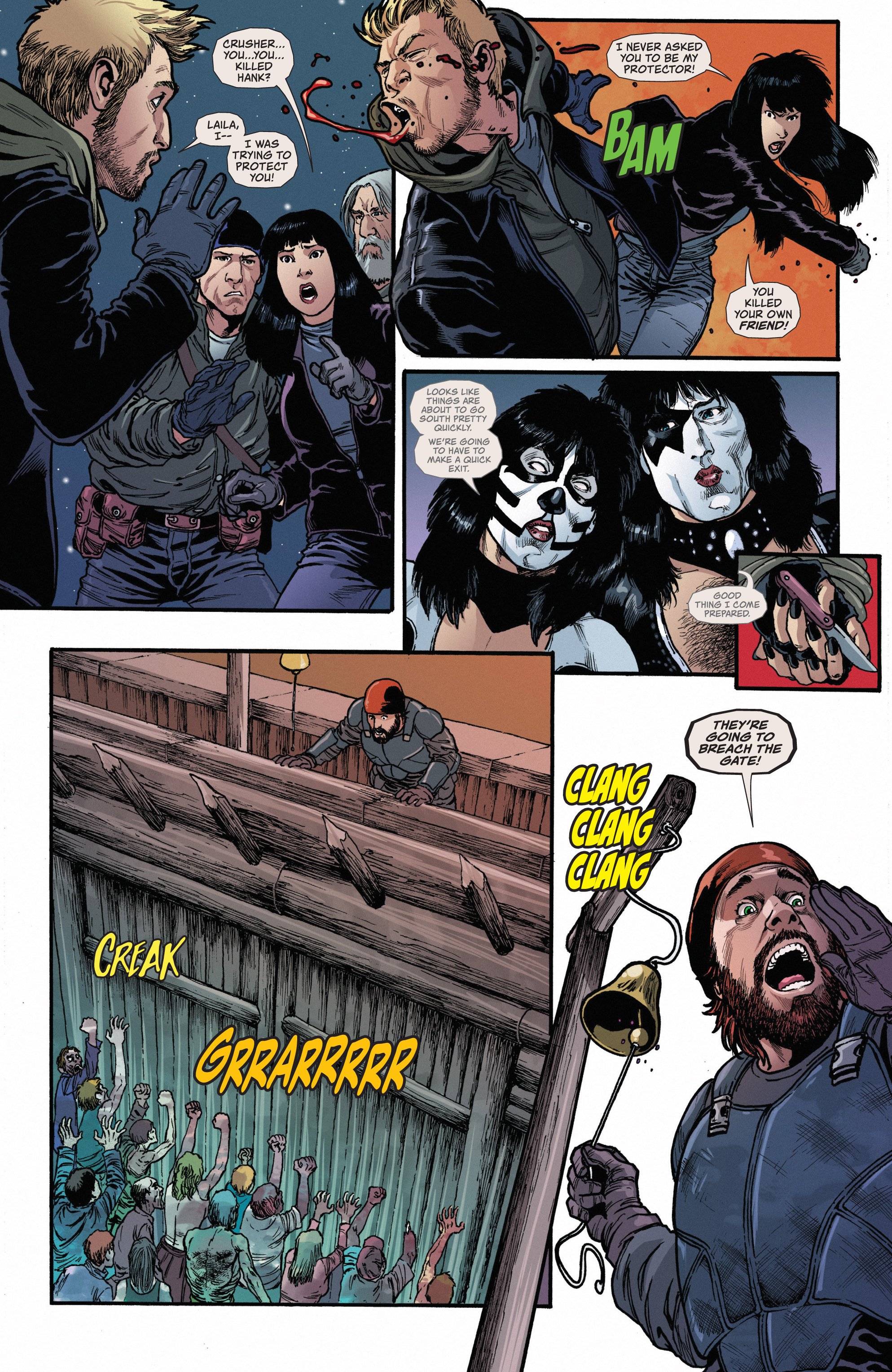 Read online Kiss: Zombies comic -  Issue #5 - 10