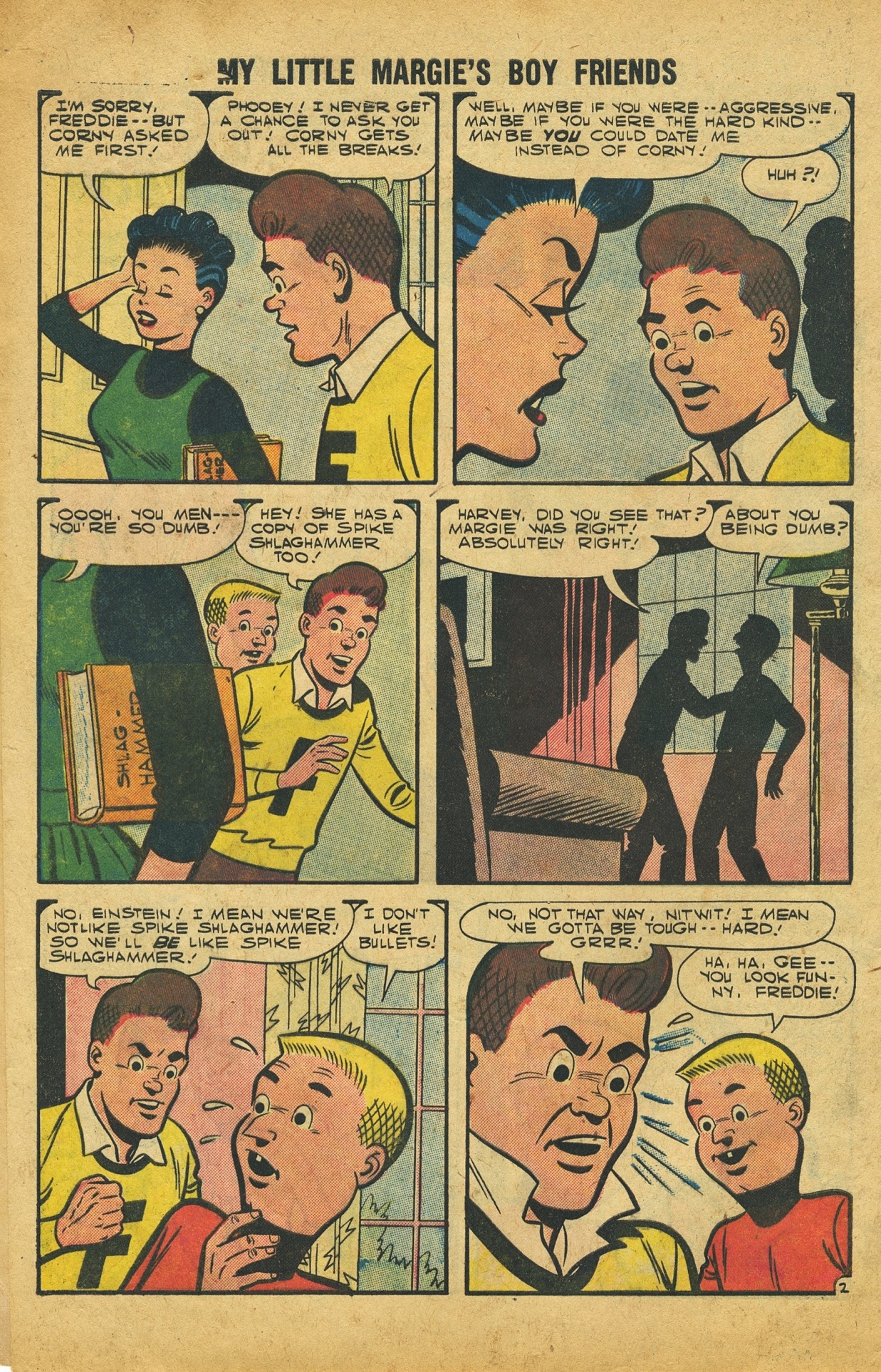 Read online My Little Margie's Boy Friends comic -  Issue #9 - 4