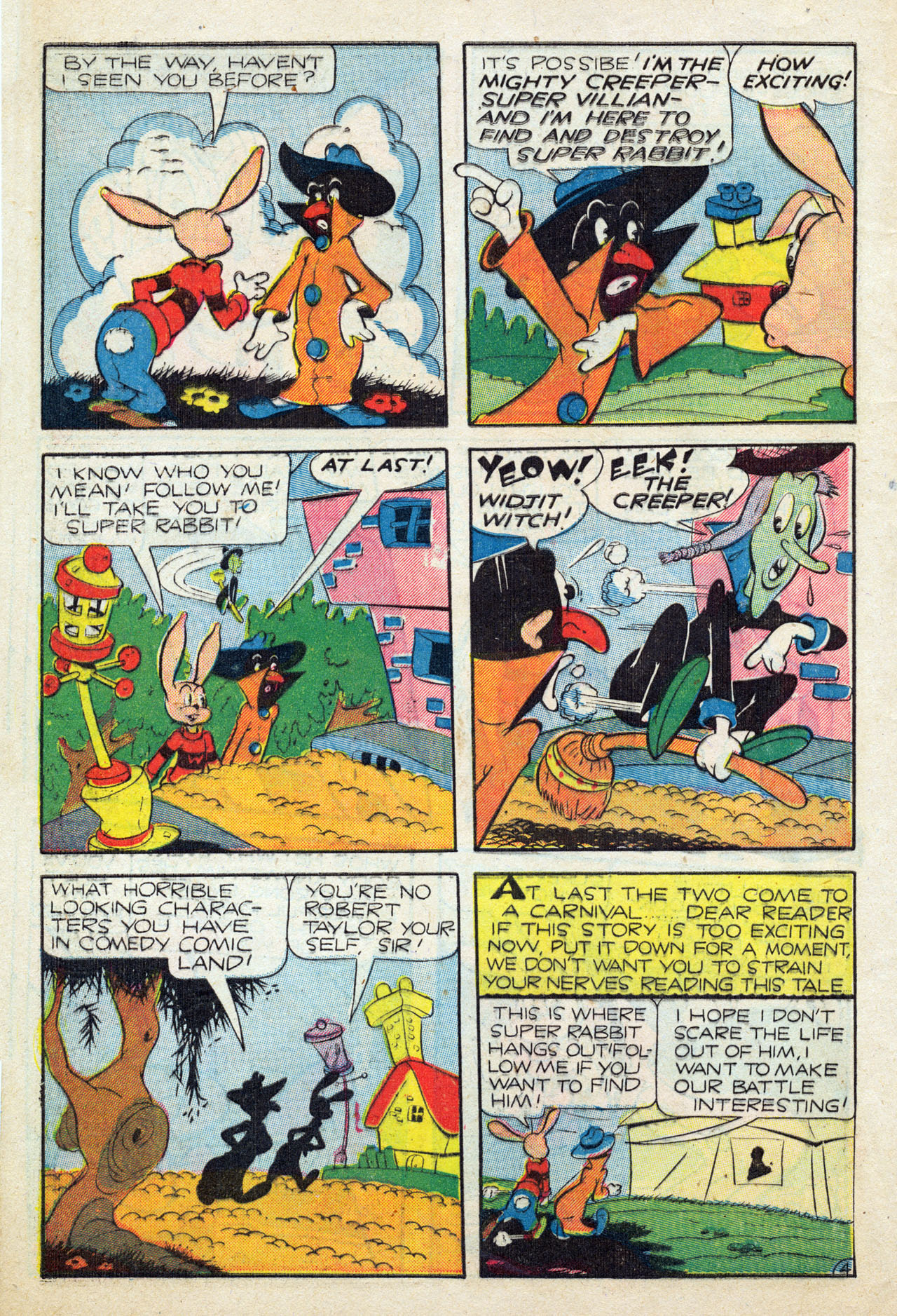 Read online Comedy Comics (1942) comic -  Issue #24 - 5