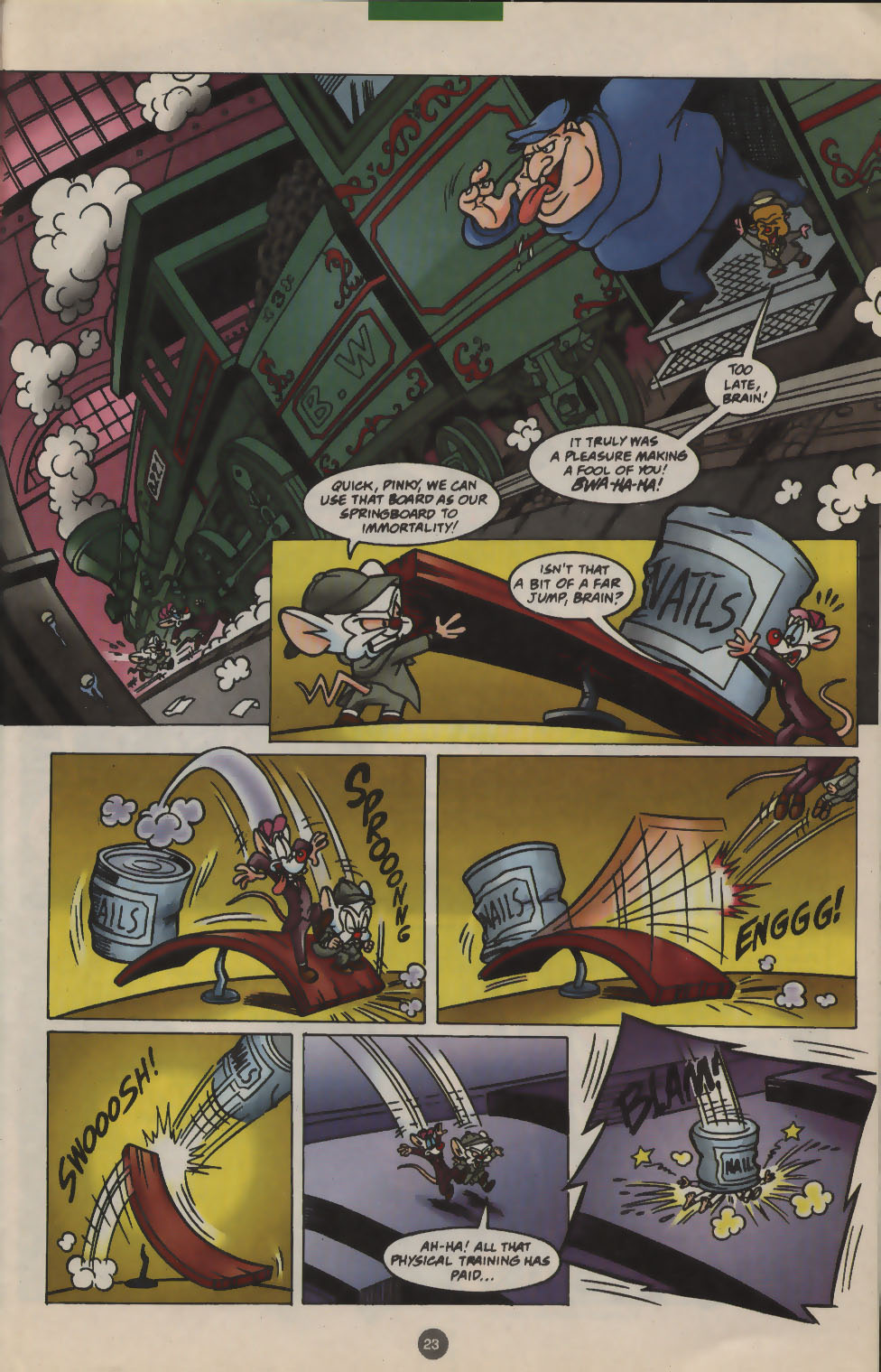 Read online Pinky and The Brain comic -  Issue #11 - 18