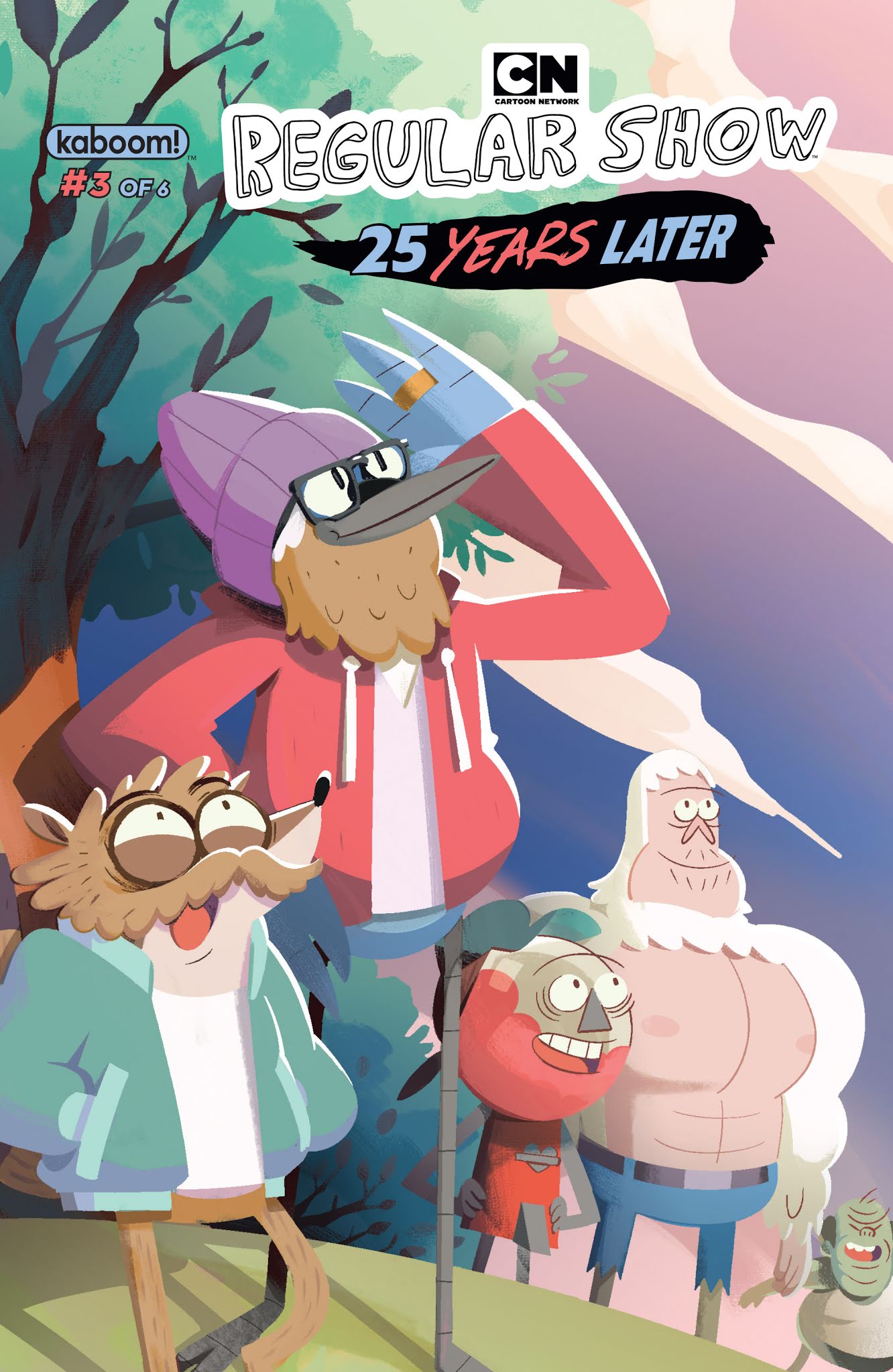 Read online Regular Show: 25 Years Later comic -  Issue #3 - 1