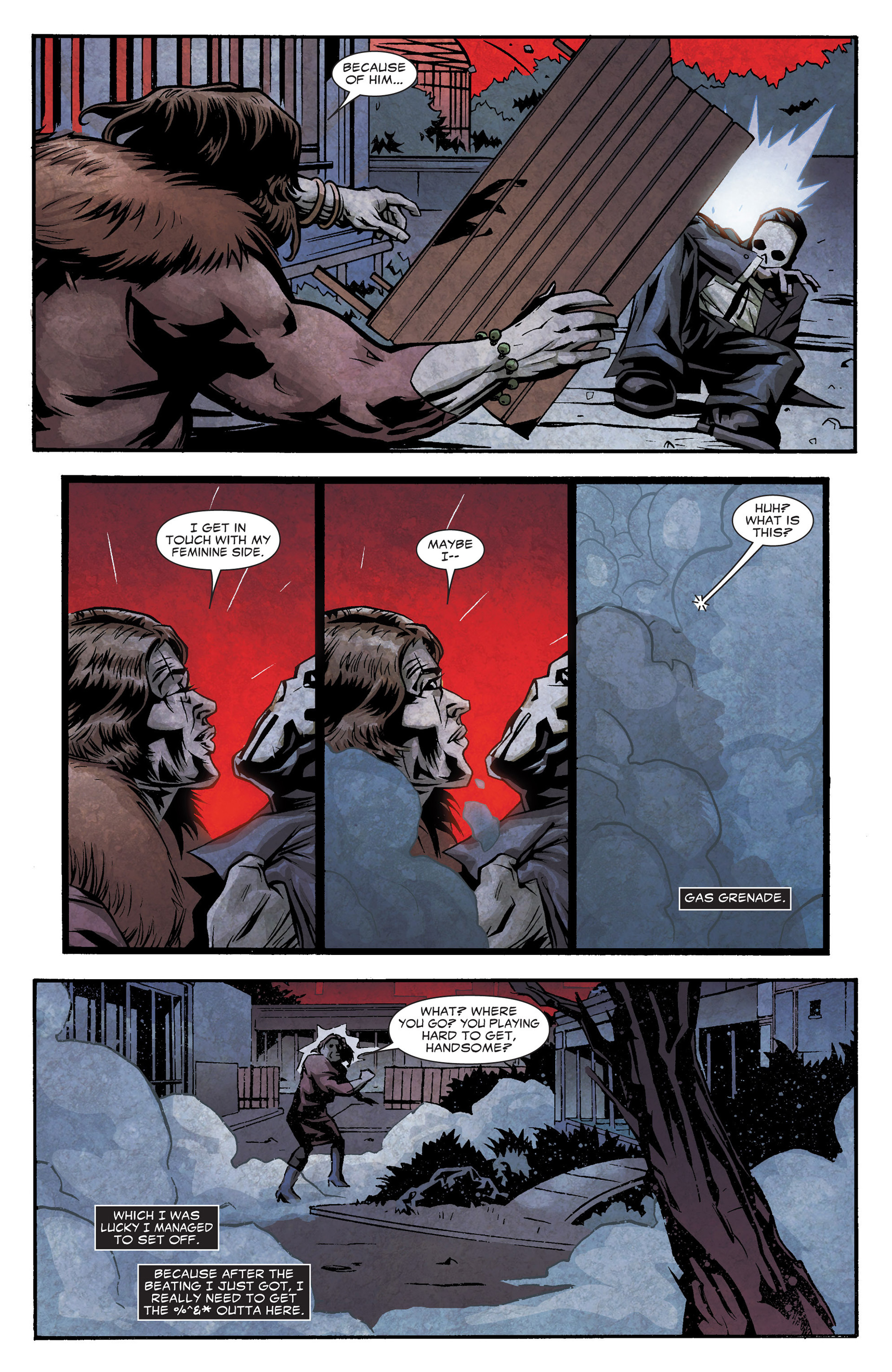 Read online Punisher Noir comic -  Issue #4 - 8