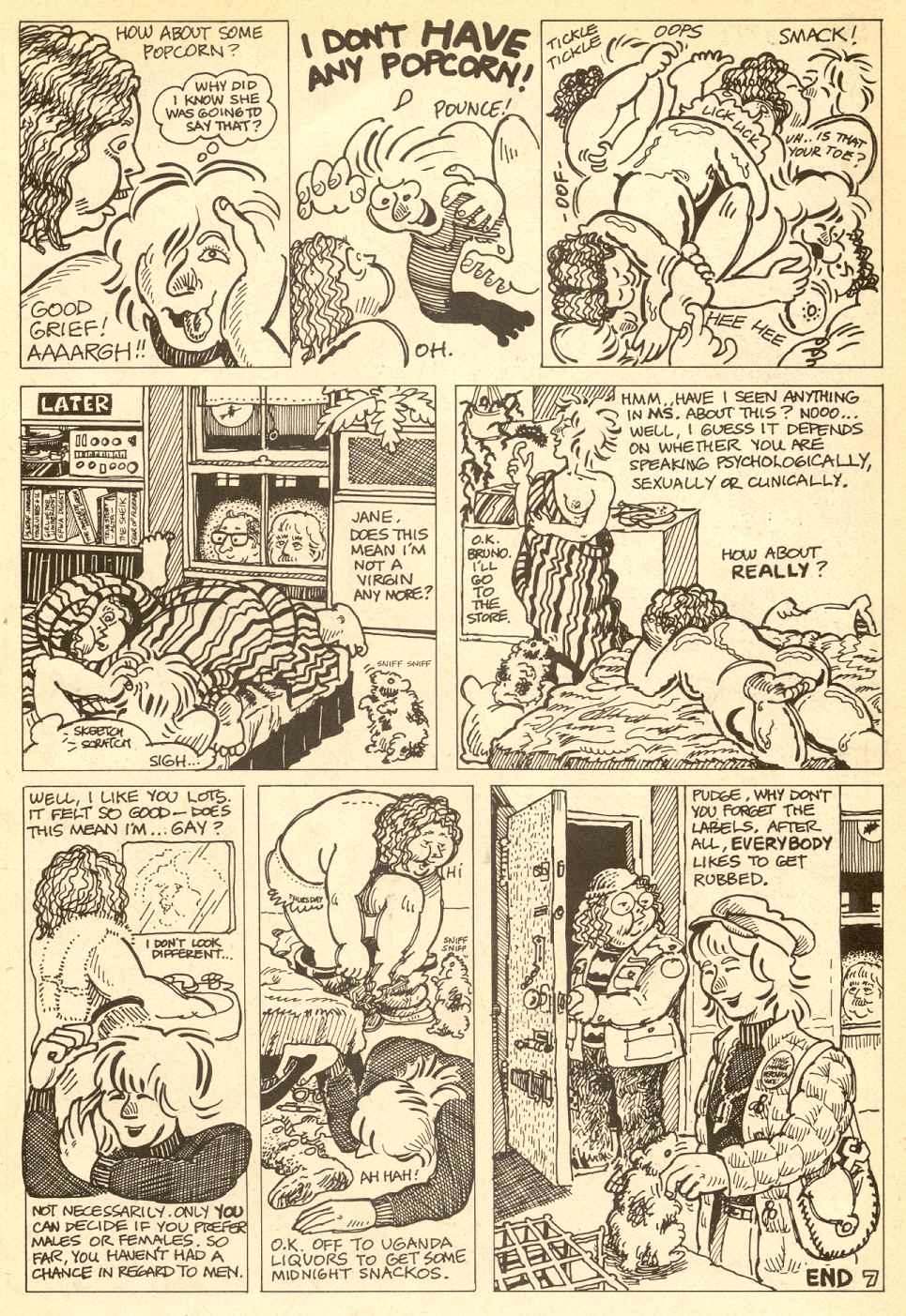 Read online The Further Fattening Adventures of Pudge, Girl Blimp comic -  Issue #3 - 9