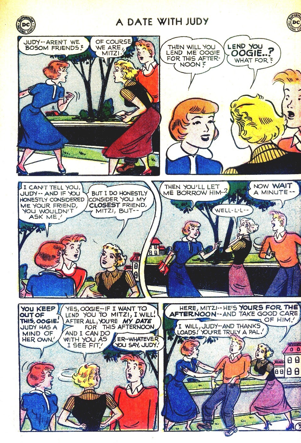 Read online A Date with Judy comic -  Issue #39 - 35