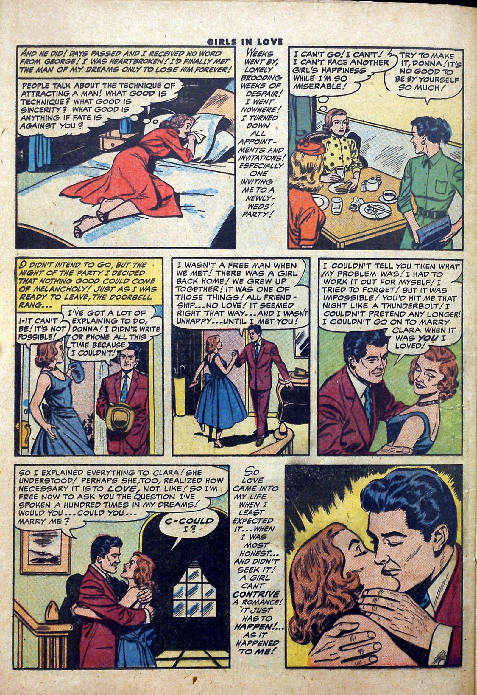 Read online Girls in Love (1955) comic -  Issue #54 - 32