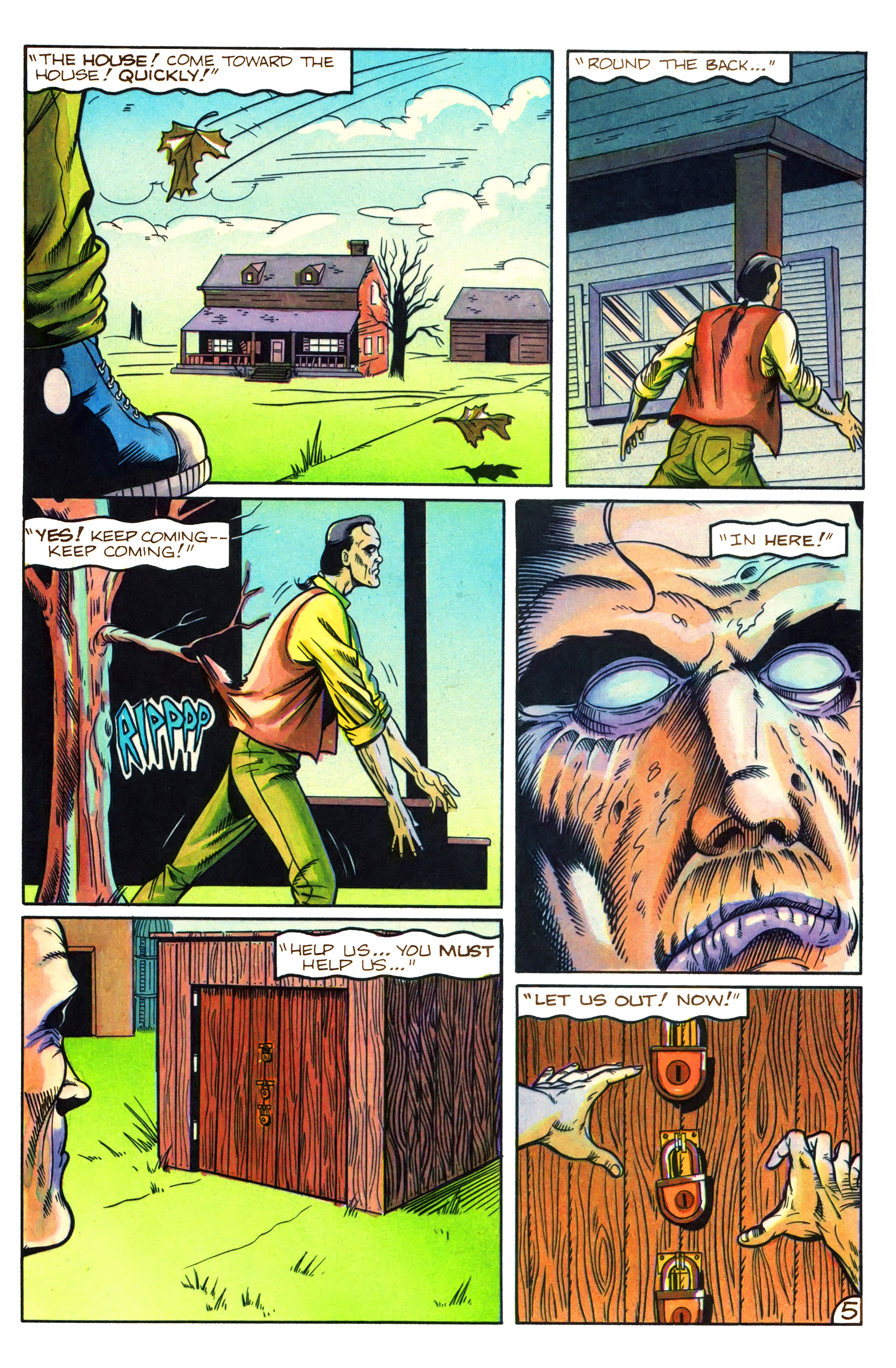 Read online Fright Night (1988) comic -  Issue #20 - 7