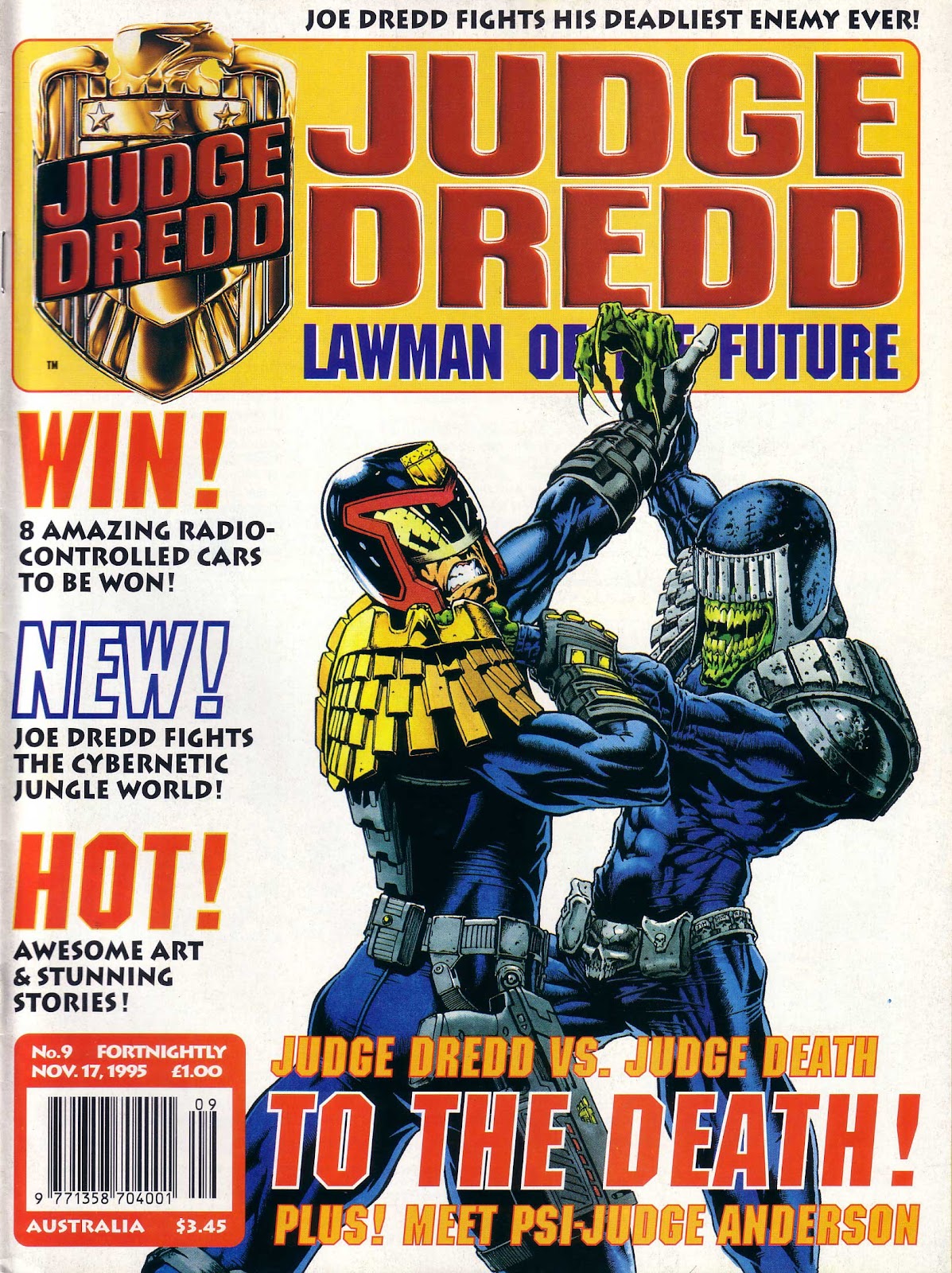 Judge Dredd Lawman of the Future issue 9 - Page 1