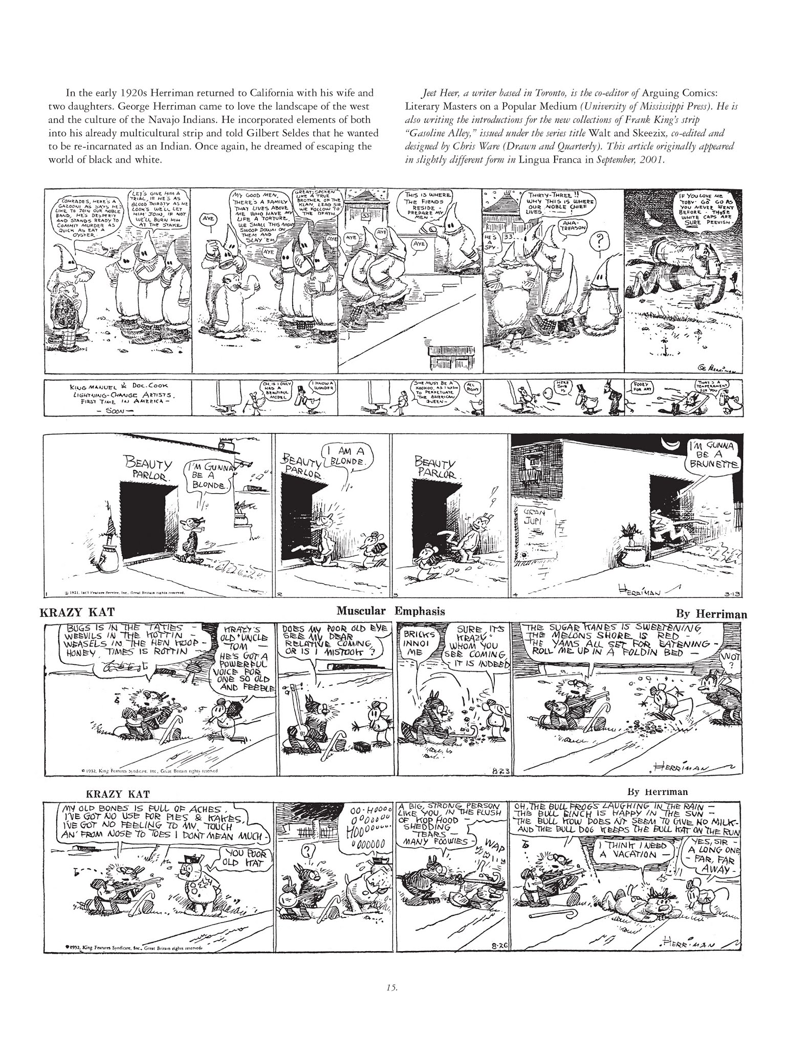 Read online Krazy & Ignatz comic -  Issue # TPB 9 - 15