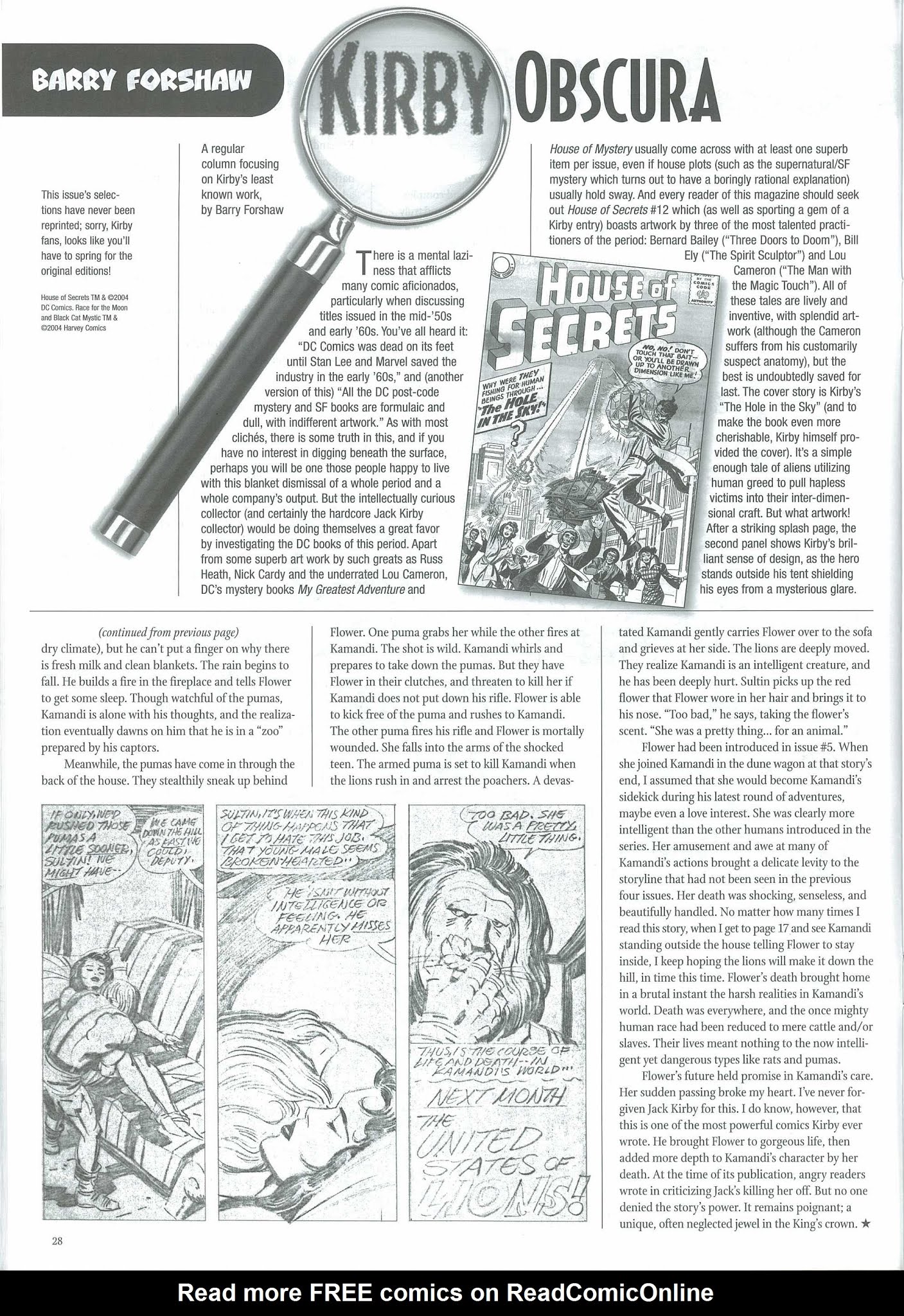 Read online The Jack Kirby Collector comic -  Issue #40 - 30