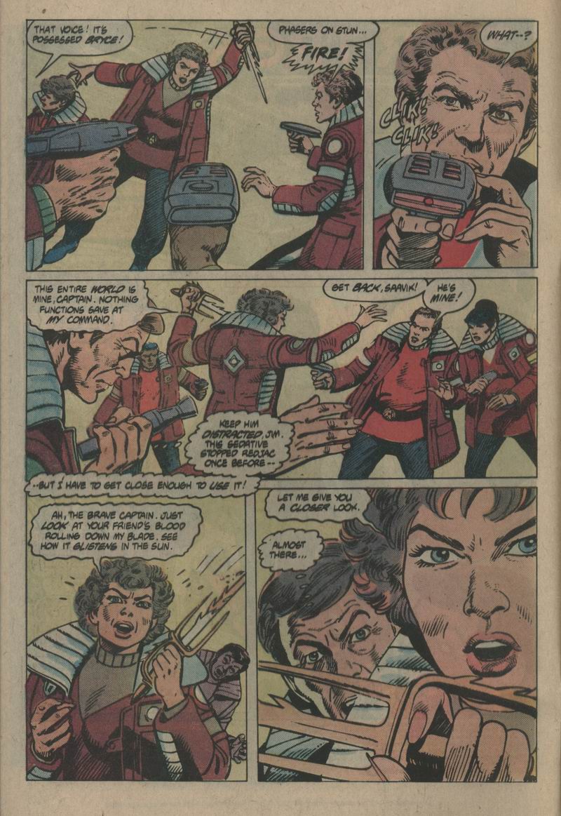 Read online Star Trek (1984) comic -  Issue #23 - 3