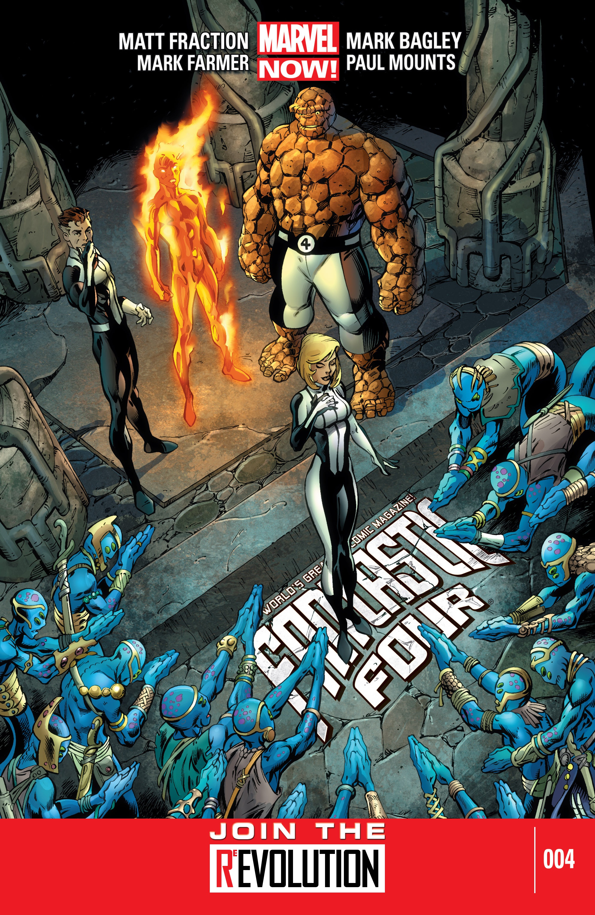 Read online Fantastic Four (2013) comic -  Issue #4 - 1