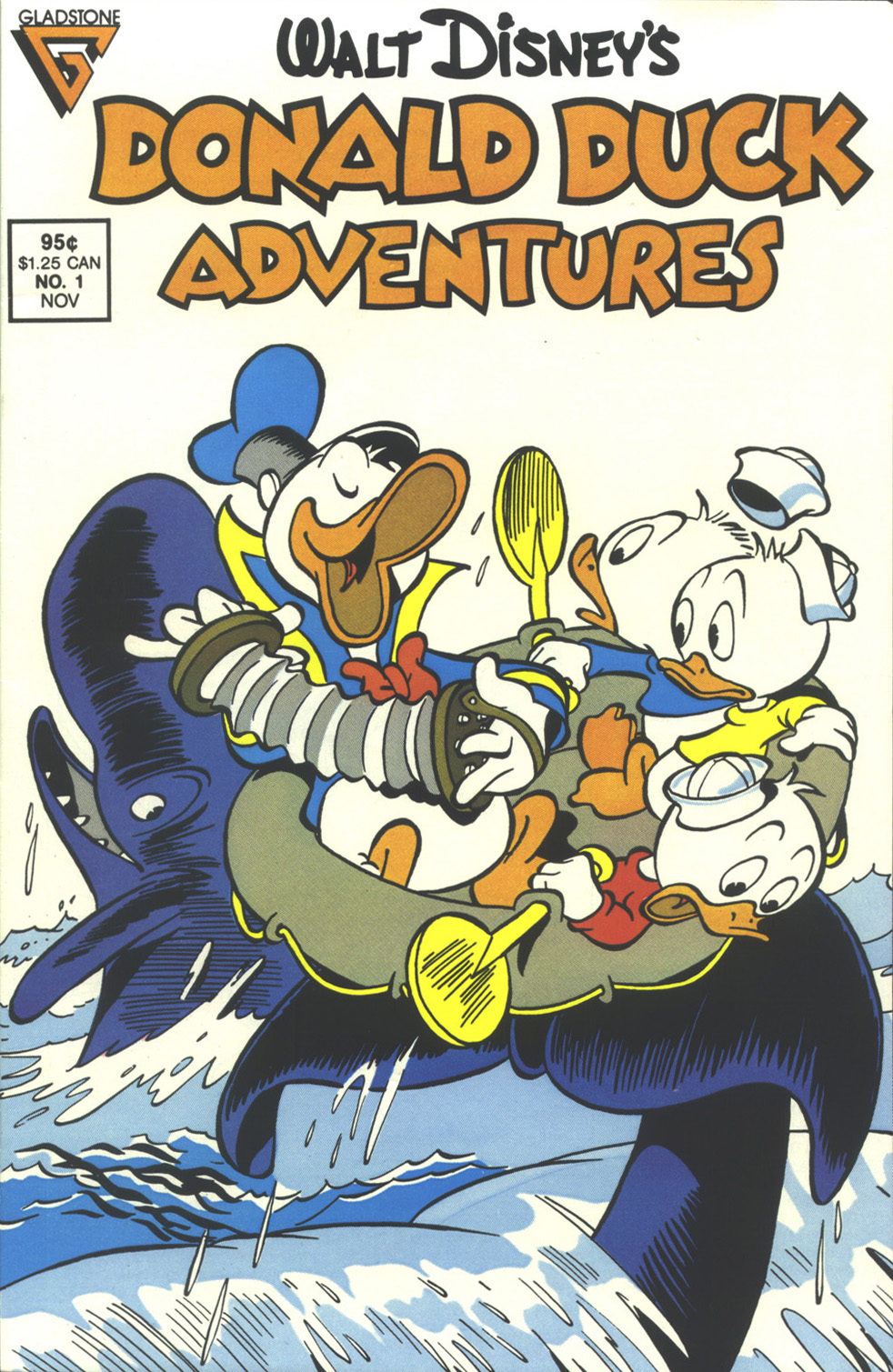 Read online Walt Disney's Donald Duck Adventures (1987) comic -  Issue #1 - 1