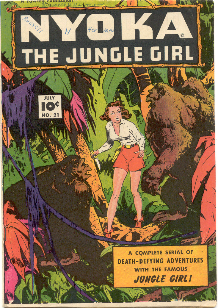 Read online Nyoka the Jungle Girl (1945) comic -  Issue #21 - 1