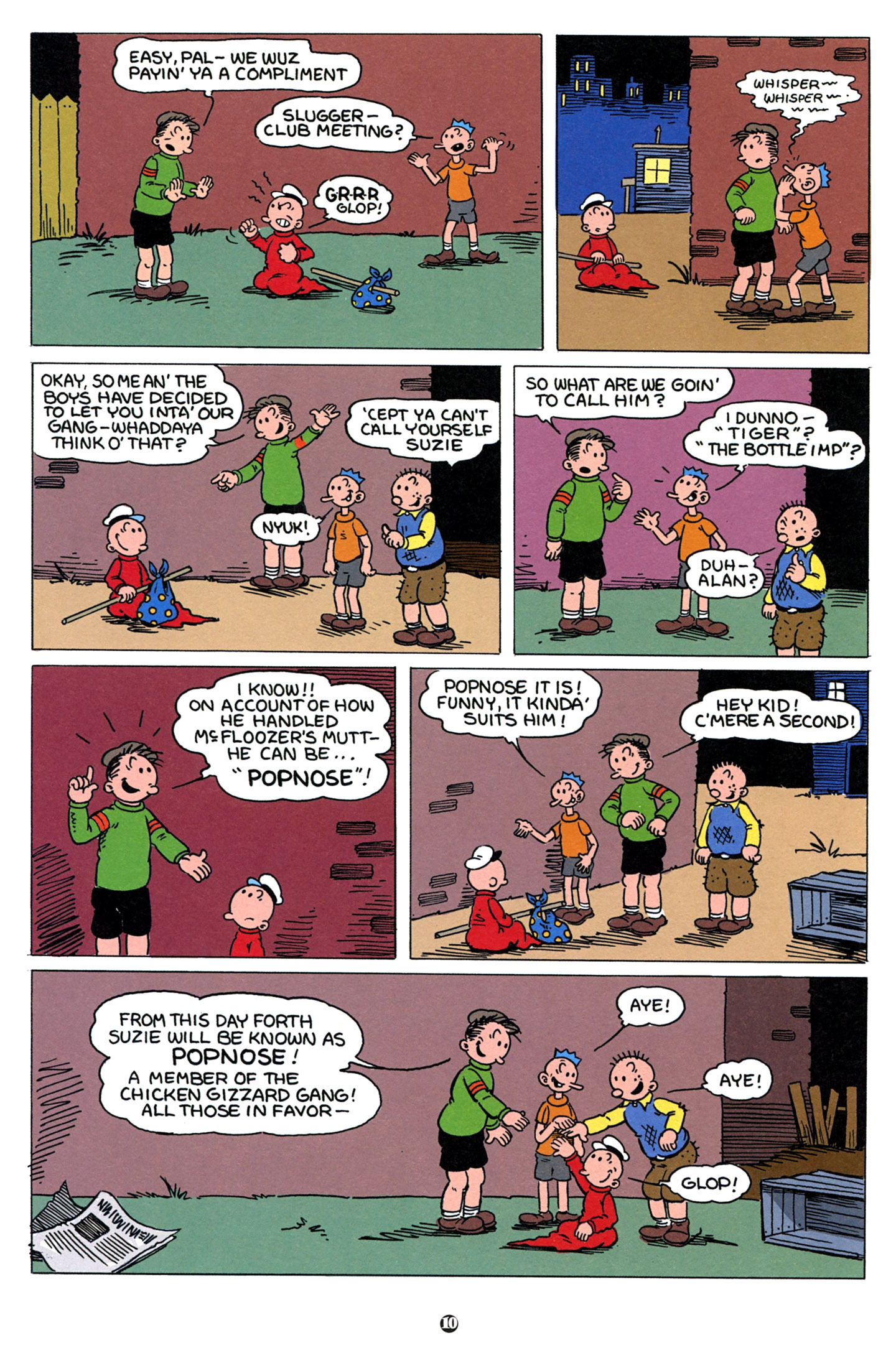 Read online Popeye (2012) comic -  Issue #5 - 12