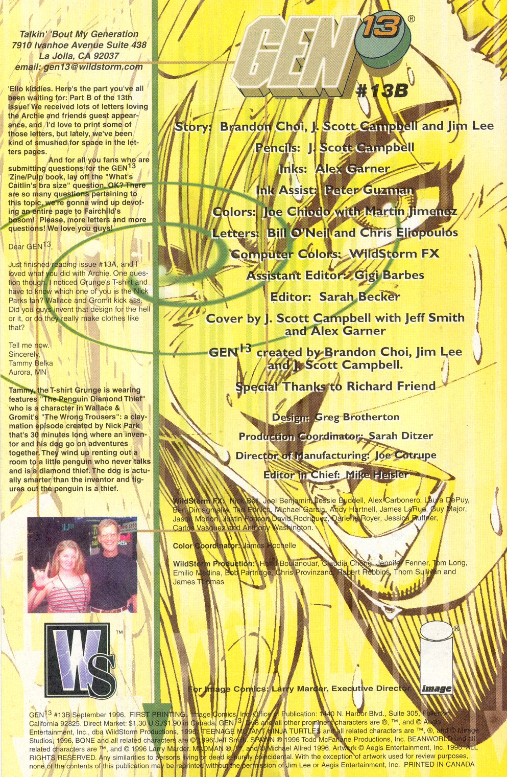 Read online Gen13 (1995) comic -  Issue #13B - 15