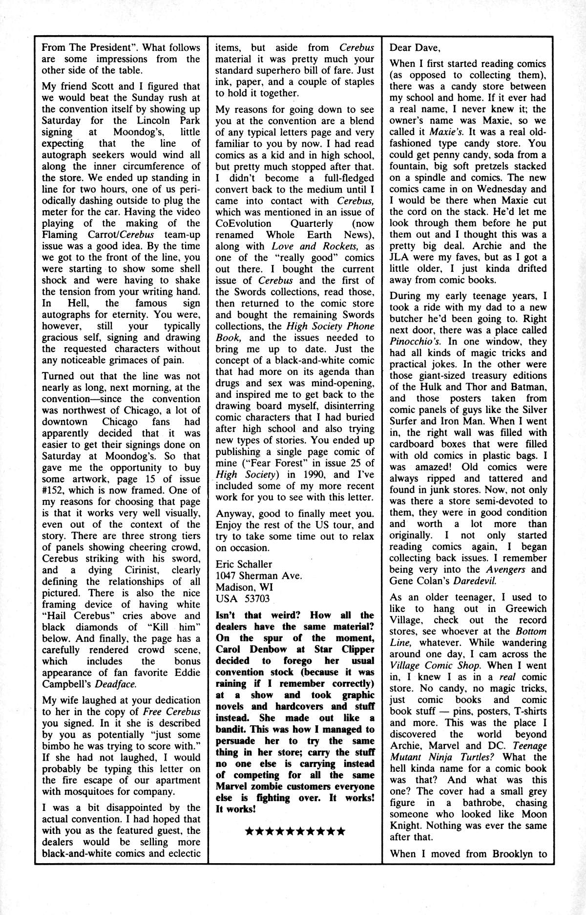 Read online Cerebus comic -  Issue #162 - 27