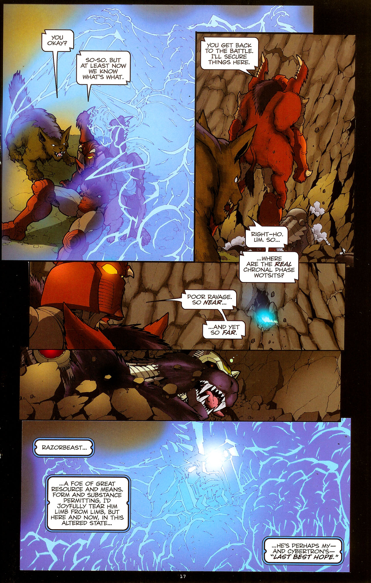 Read online Transformers: Beast Wars: The Ascending comic -  Issue #1 - 19