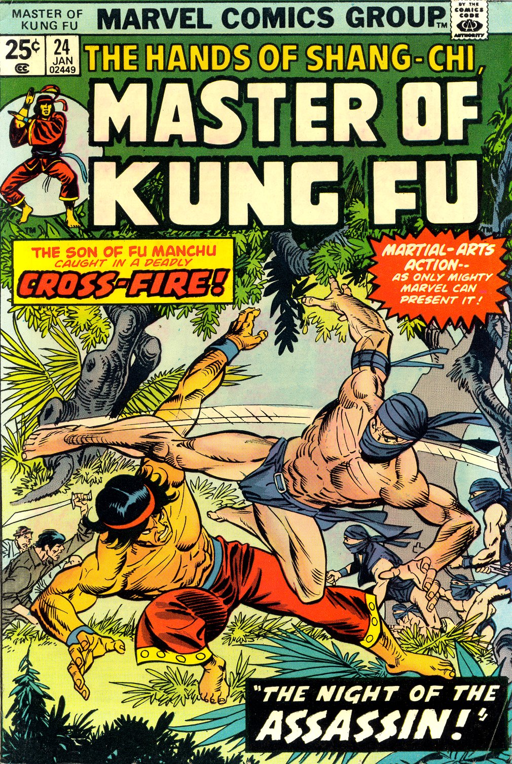 Read online Master of Kung Fu (1974) comic -  Issue #24 - 1
