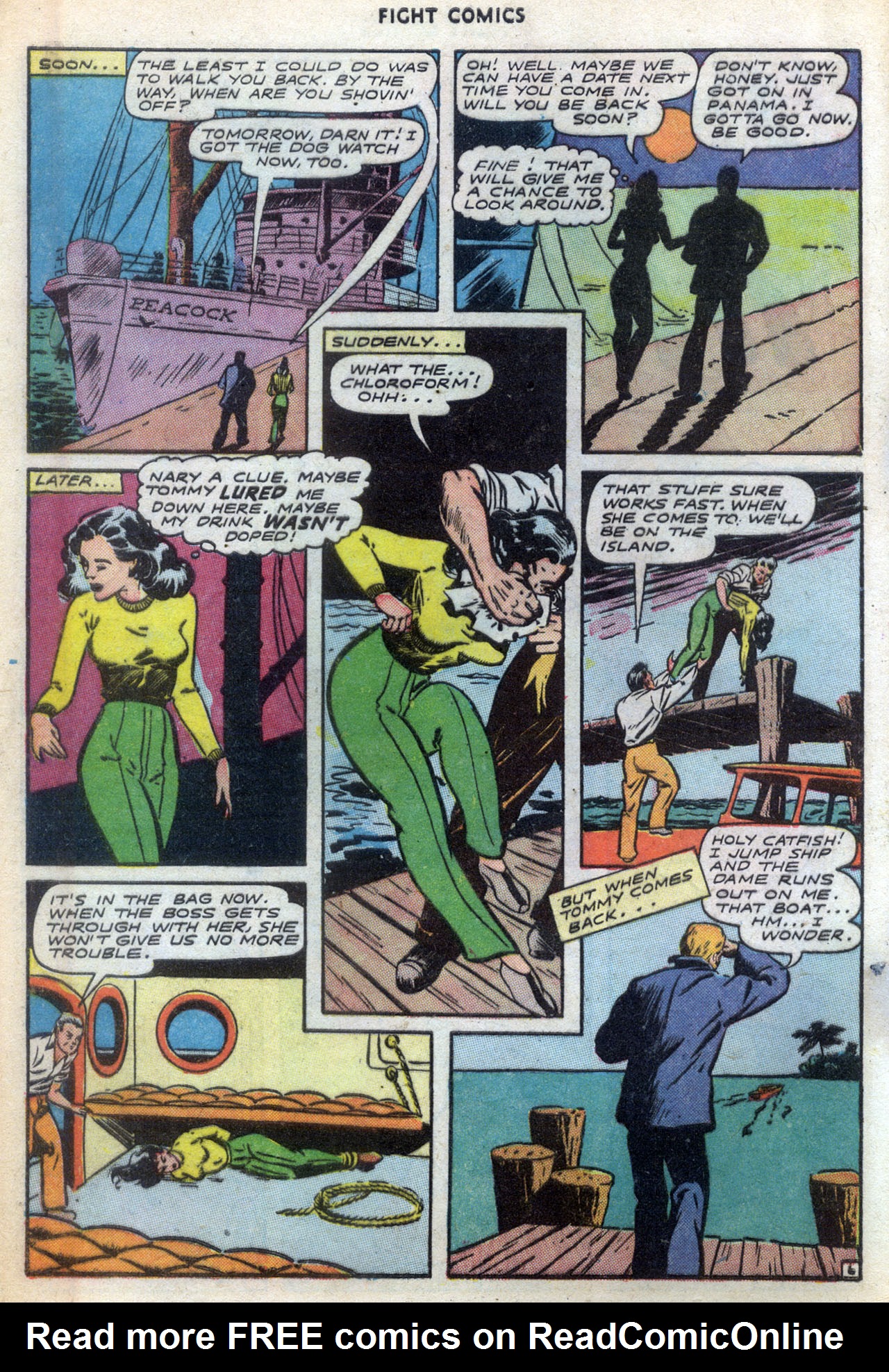 Read online Fight Comics comic -  Issue #44 - 8