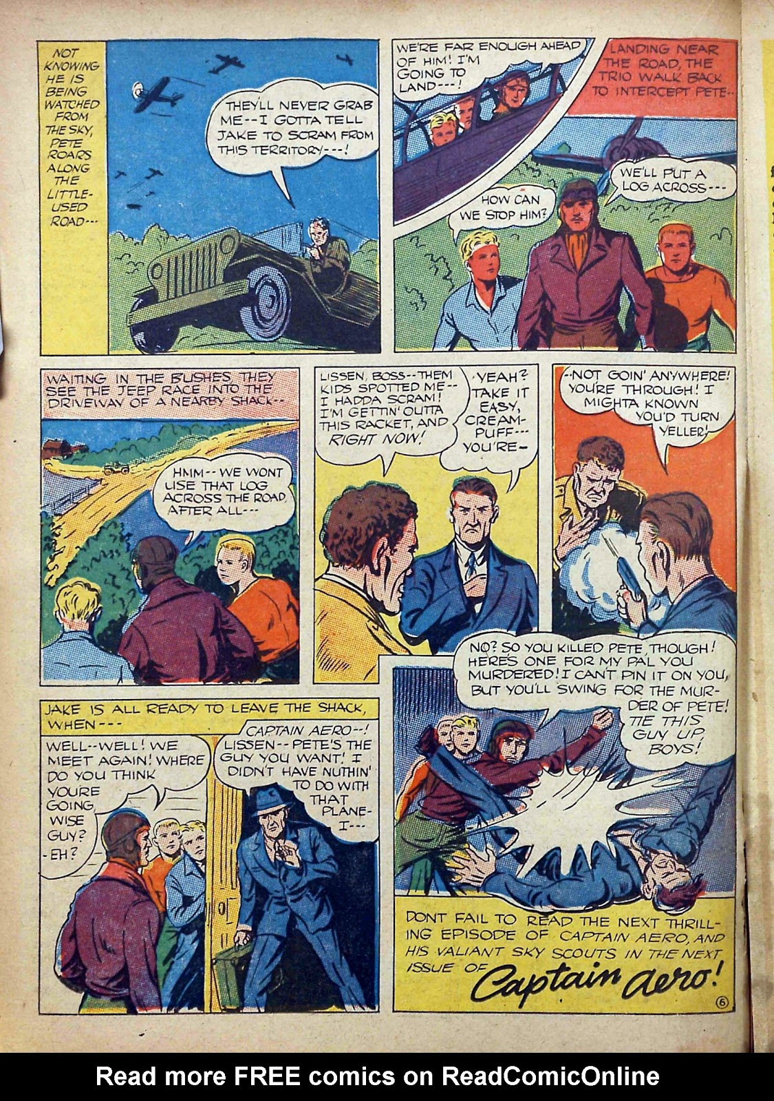 Captain Aero Comics issue 12 - Page 33