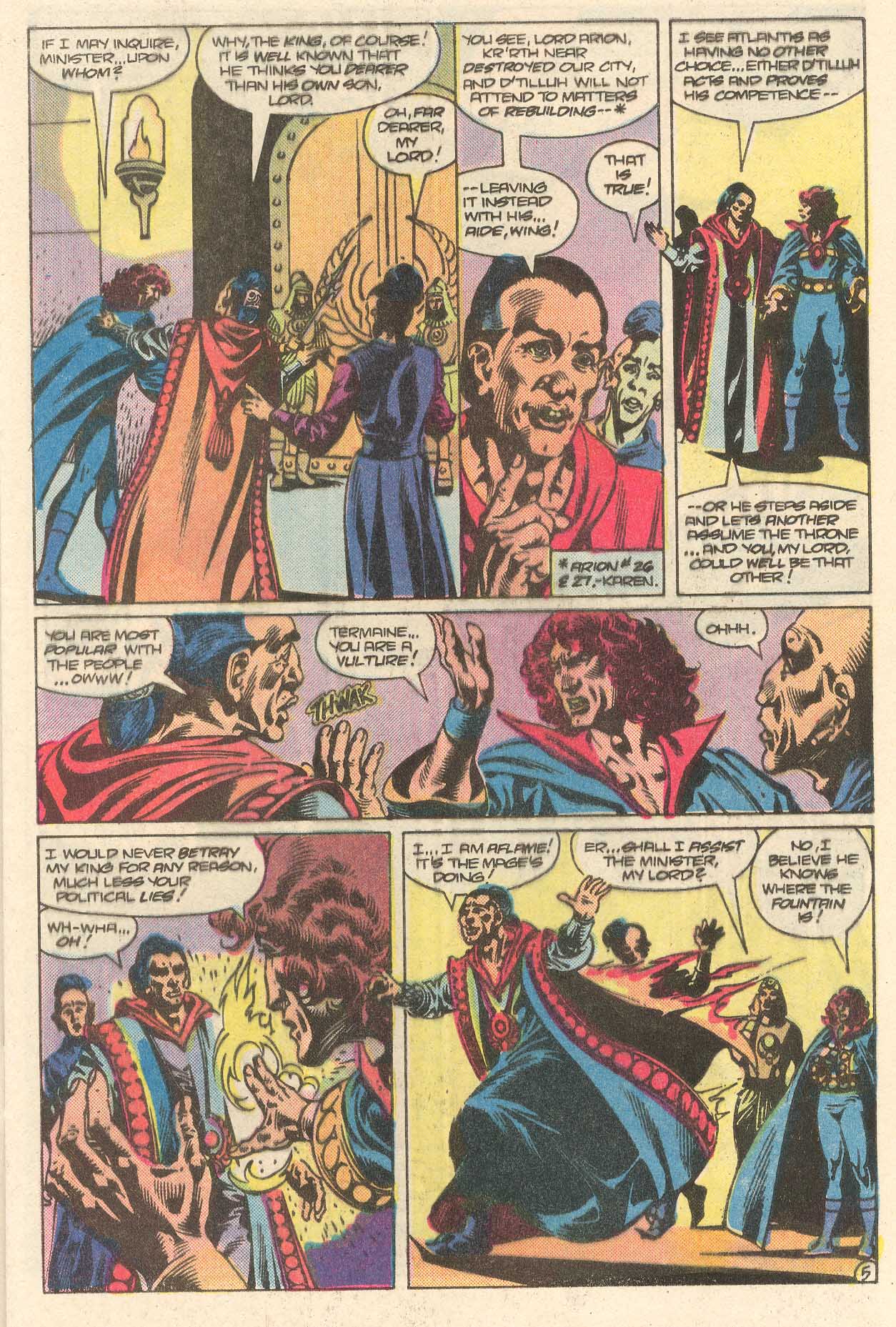 Read online Arion, Lord of Atlantis comic -  Issue #29 - 6