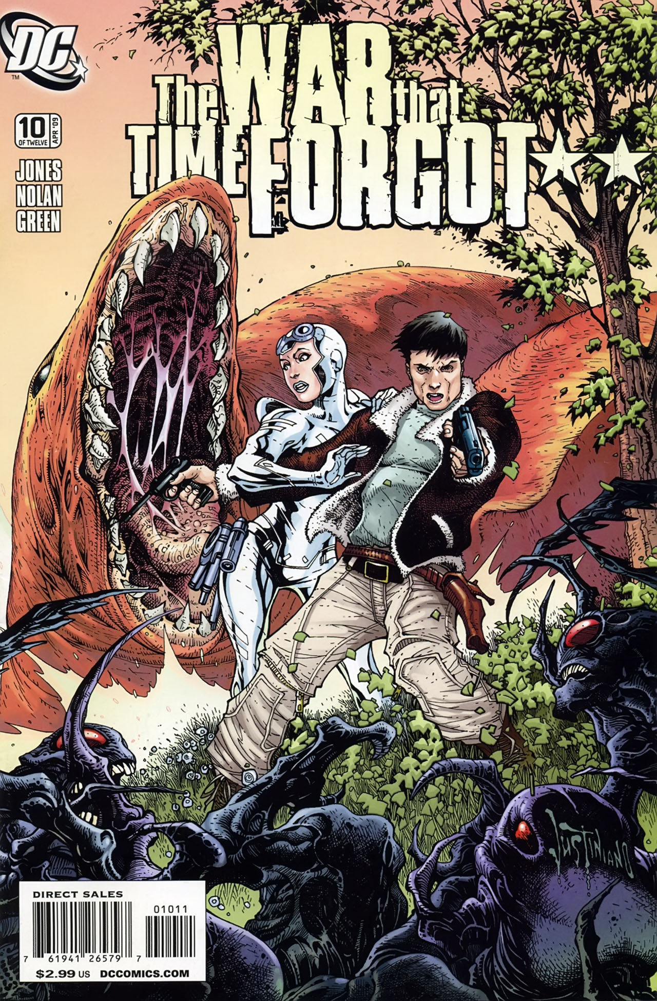 Read online The War That Time Forgot comic -  Issue #10 - 1