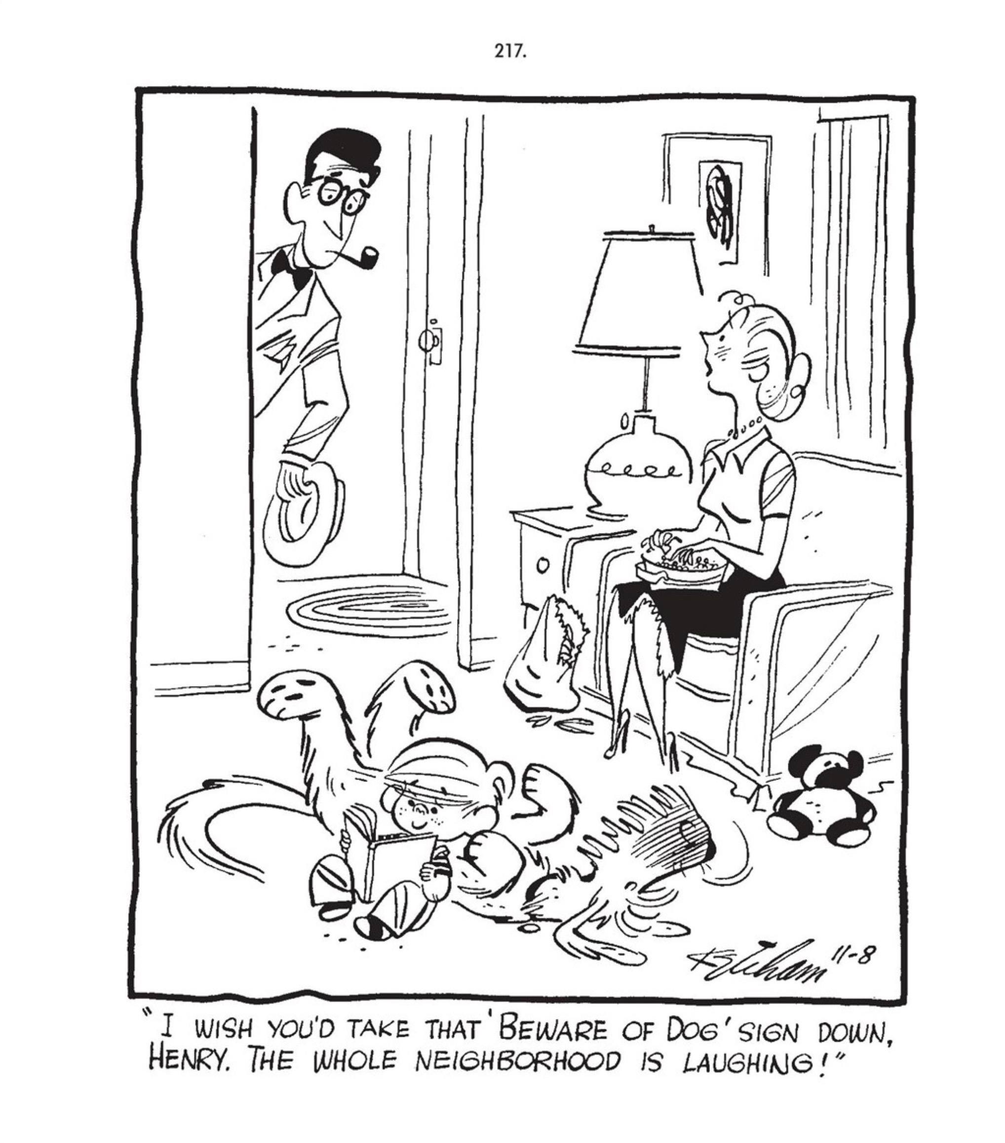 Read online Hank Ketcham's Complete Dennis the Menace comic -  Issue # TPB 1 (Part 3) - 43