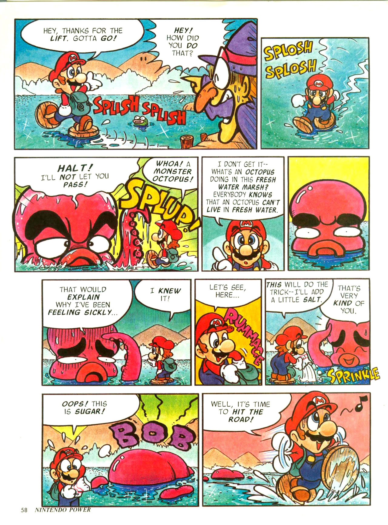 Read online Nintendo Power comic -  Issue #44 - 60