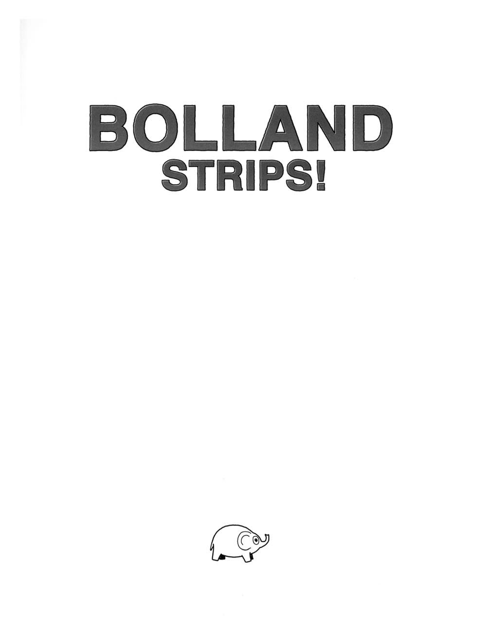 Read online Bolland Strips! comic -  Issue # TPB - 3