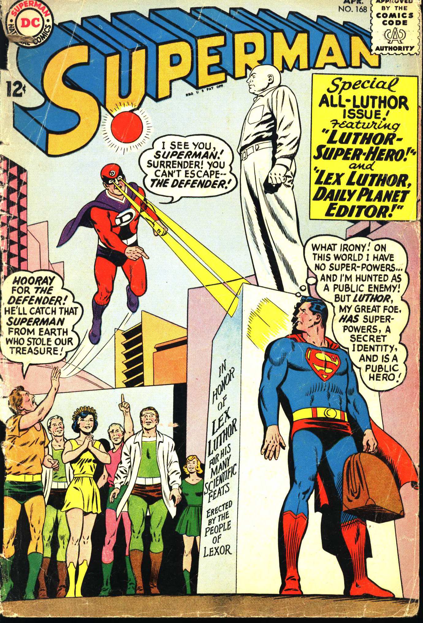 Read online Superman (1939) comic -  Issue #168 - 1