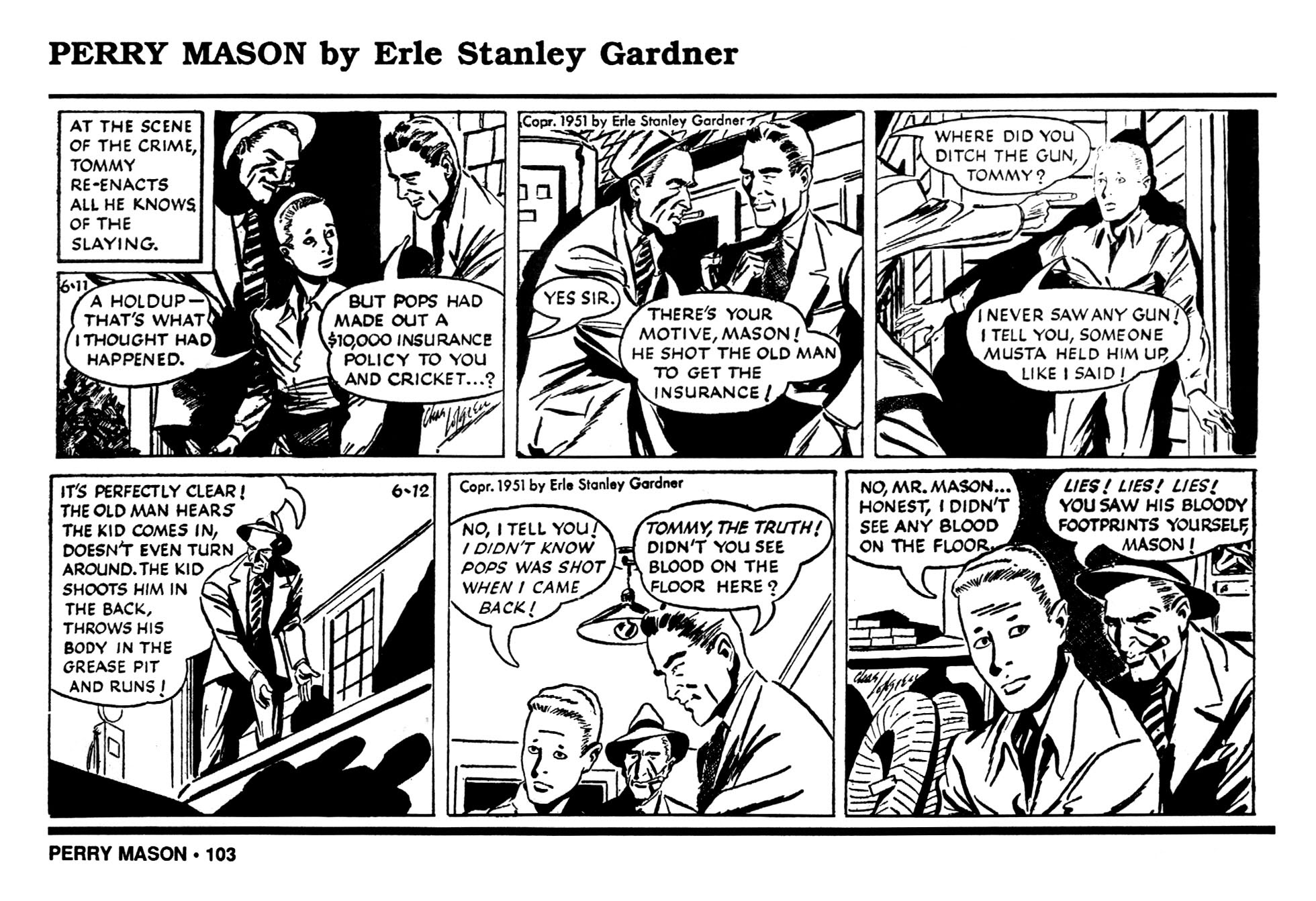 Read online Four Cases of Murder comic -  Issue # TPB - 111
