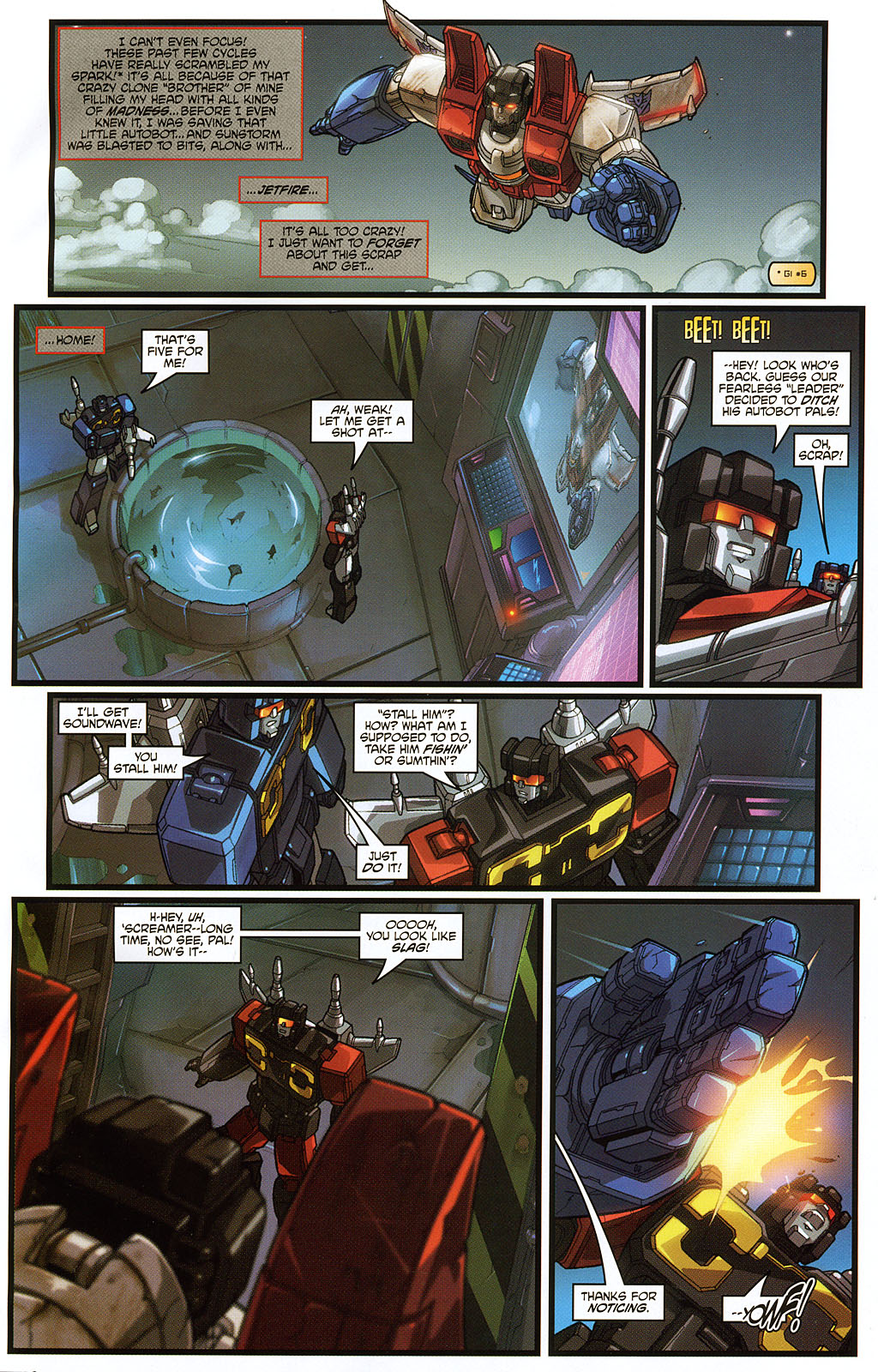 Read online Transformers: Generation 1 (2004) comic -  Issue #7 - 10