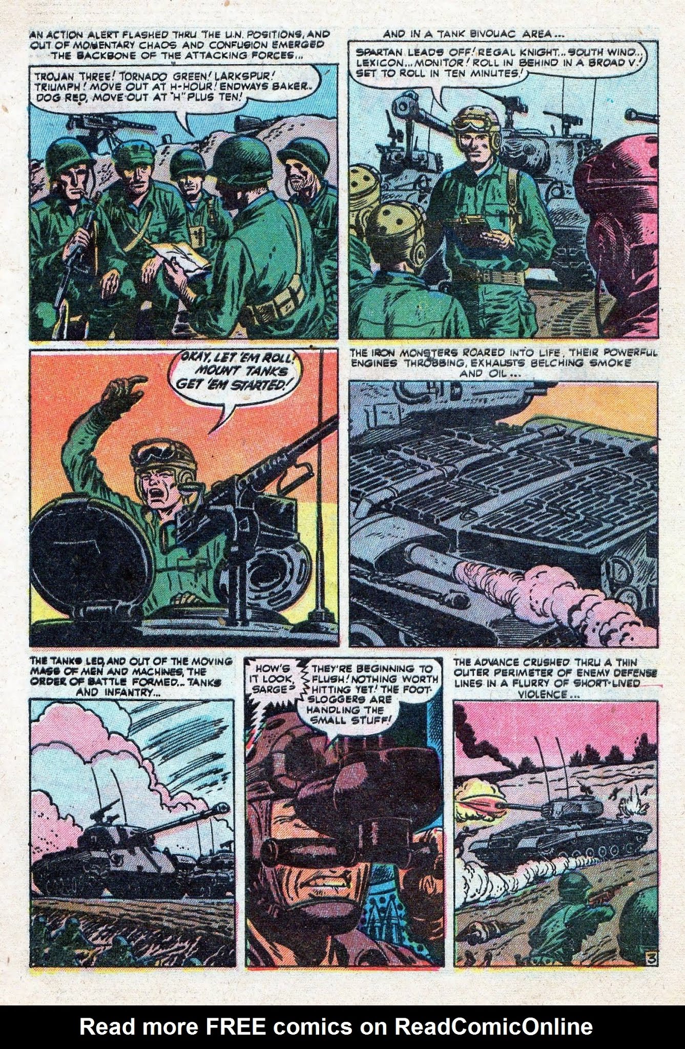 Read online Combat (1952) comic -  Issue #3 - 5