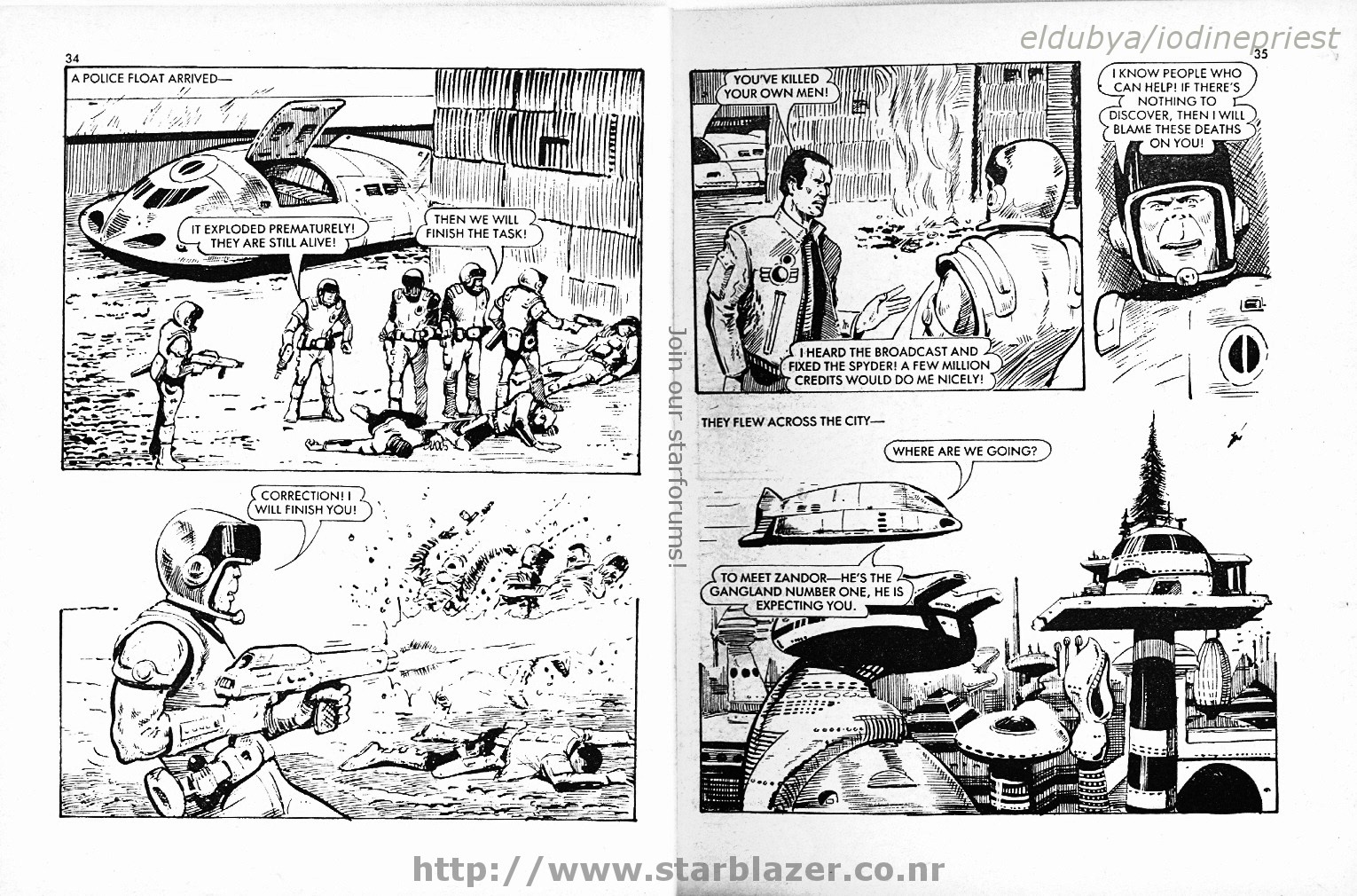 Read online Starblazer comic -  Issue #151 - 19