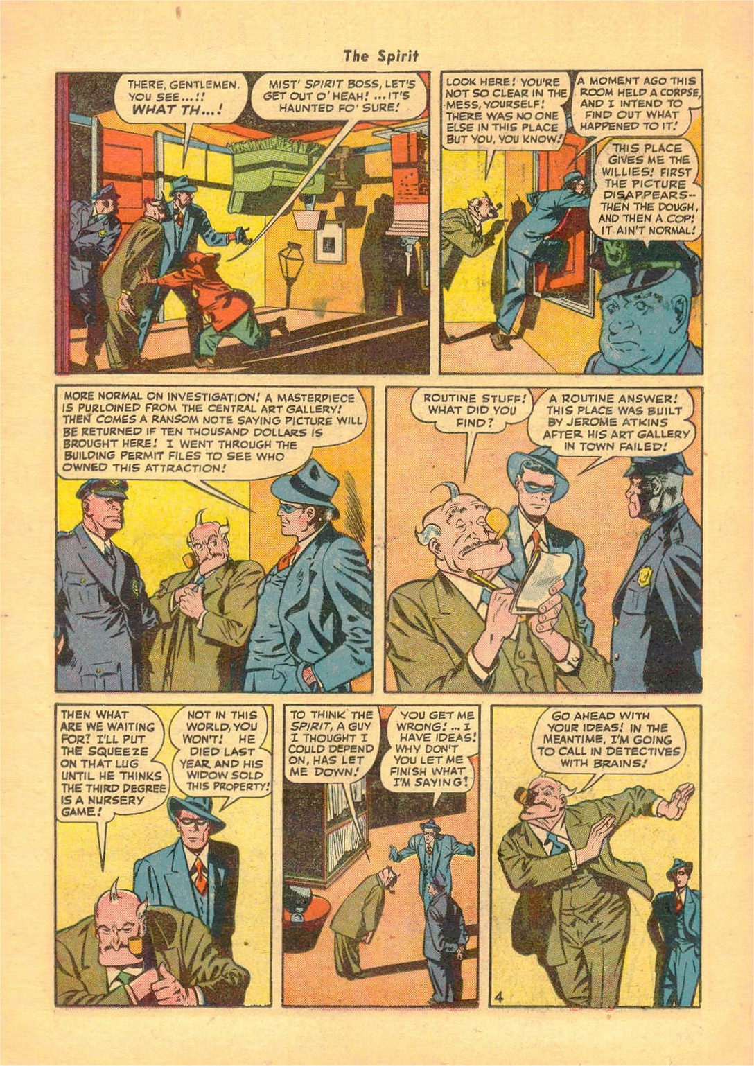 Read online The Spirit (1944) comic -  Issue #8 - 22