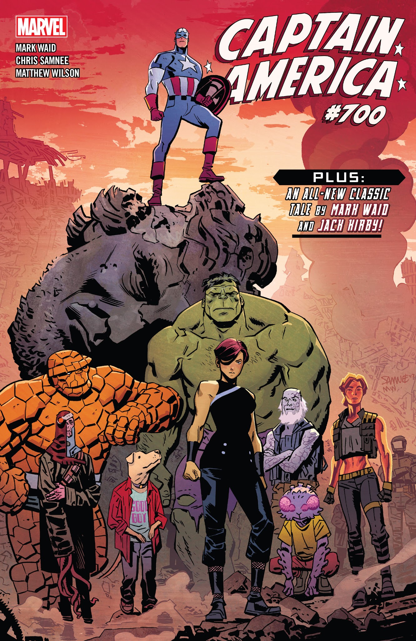 Read online Captain America (2017) comic -  Issue #700 - 1