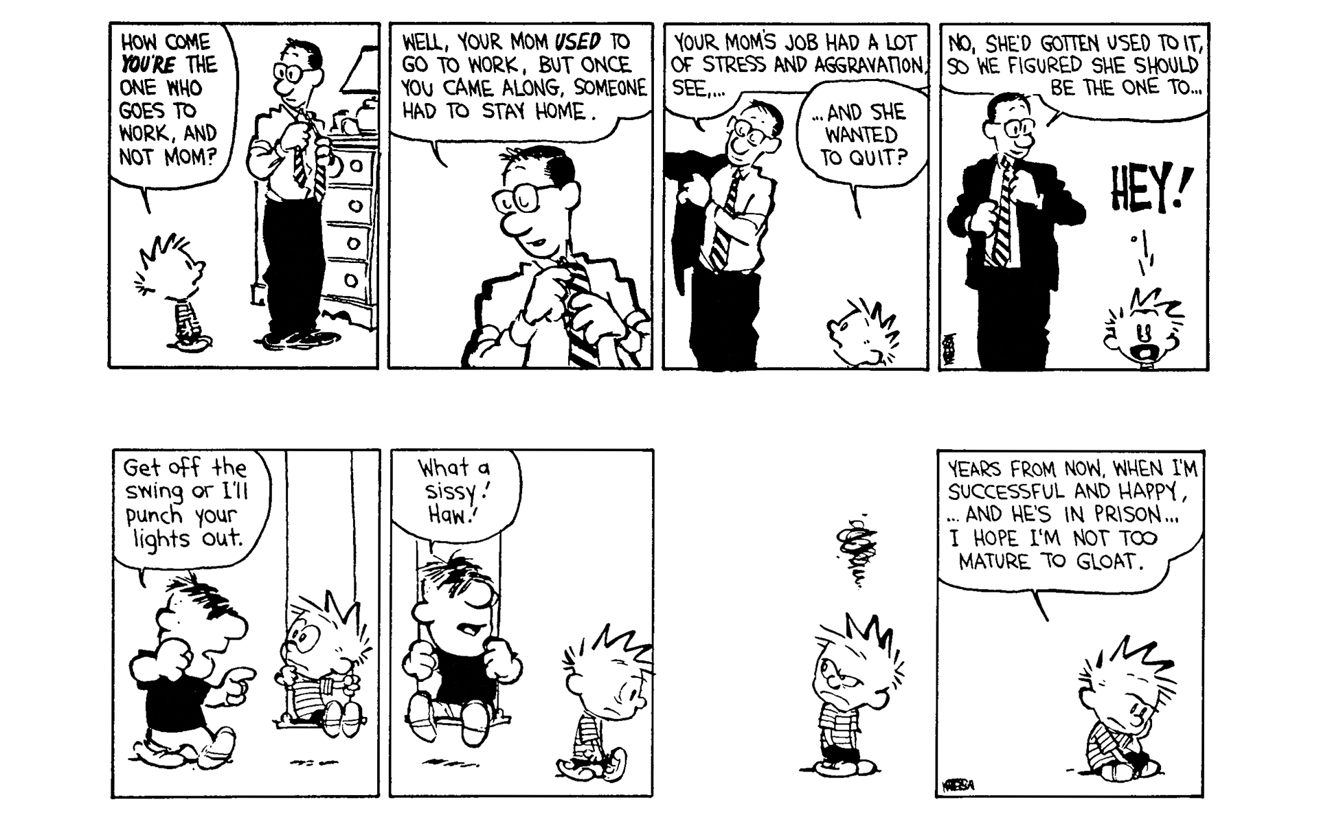 Read online Calvin and Hobbes comic -  Issue #7 - 62