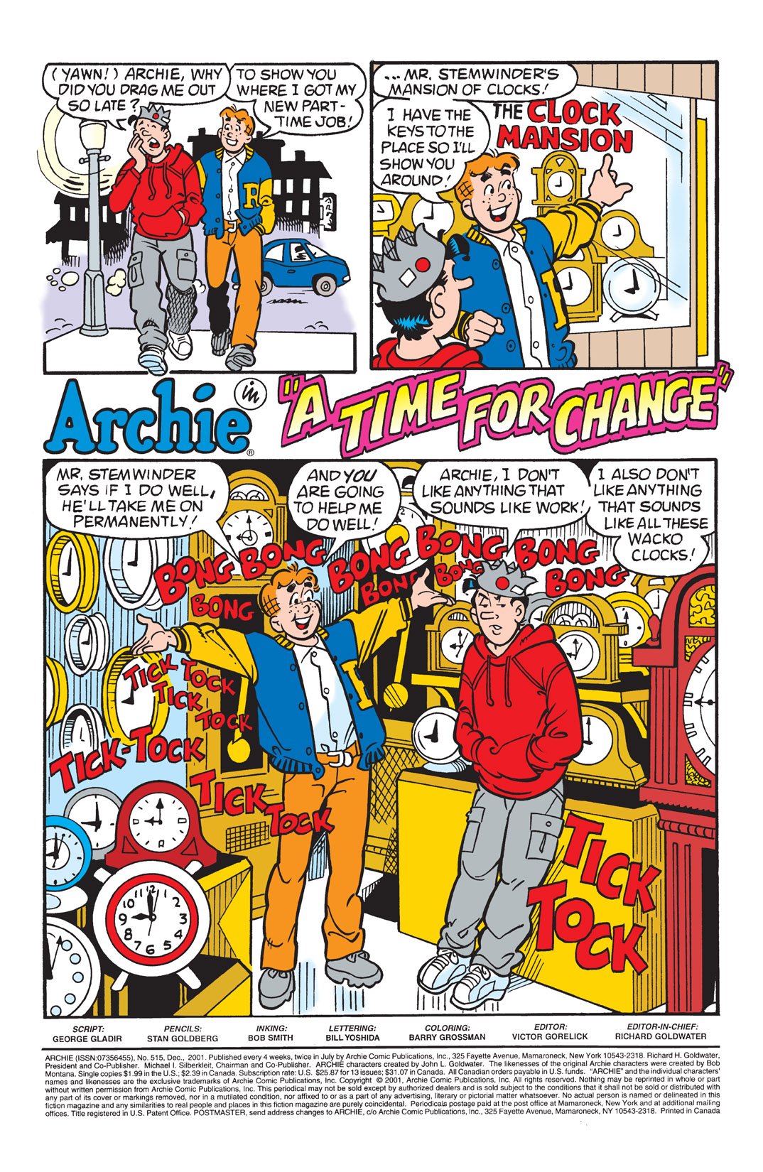 Read online Archie (1960) comic -  Issue #515 - 2