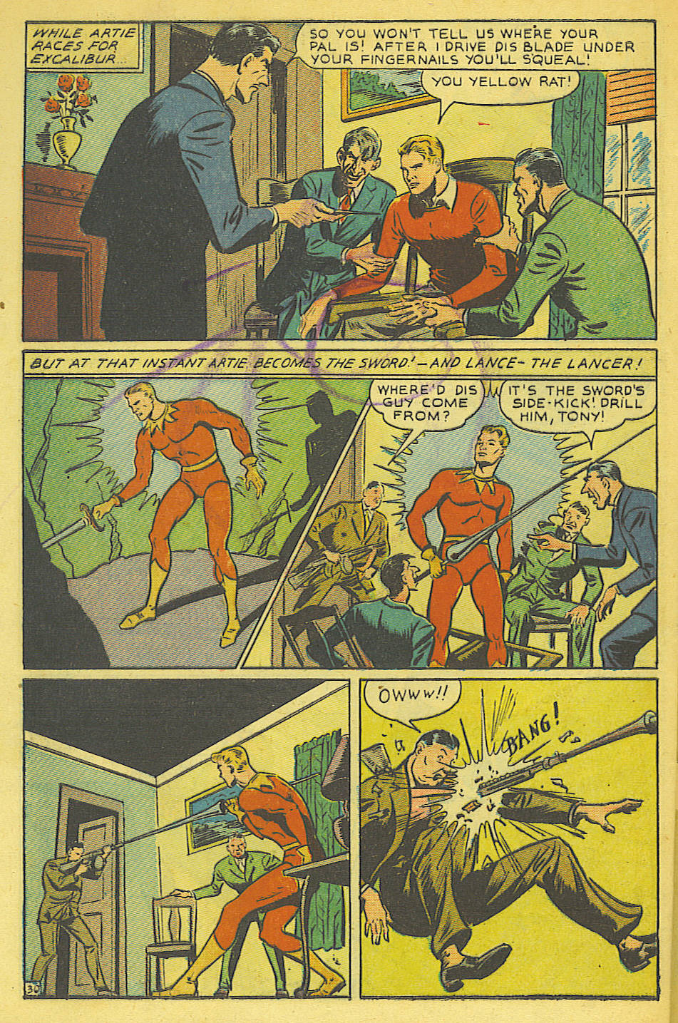 Read online Super-Mystery Comics comic -  Issue #26 - 23