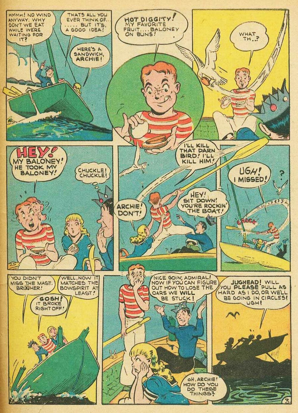 Read online Pep Comics comic -  Issue #32 - 57