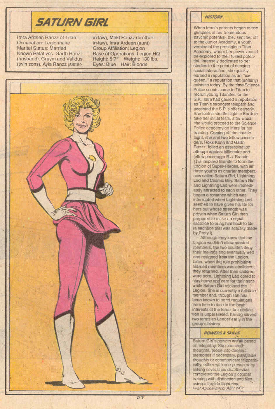 Who's Who in the Legion of Super-Heroes Issue #5 #5 - English 28