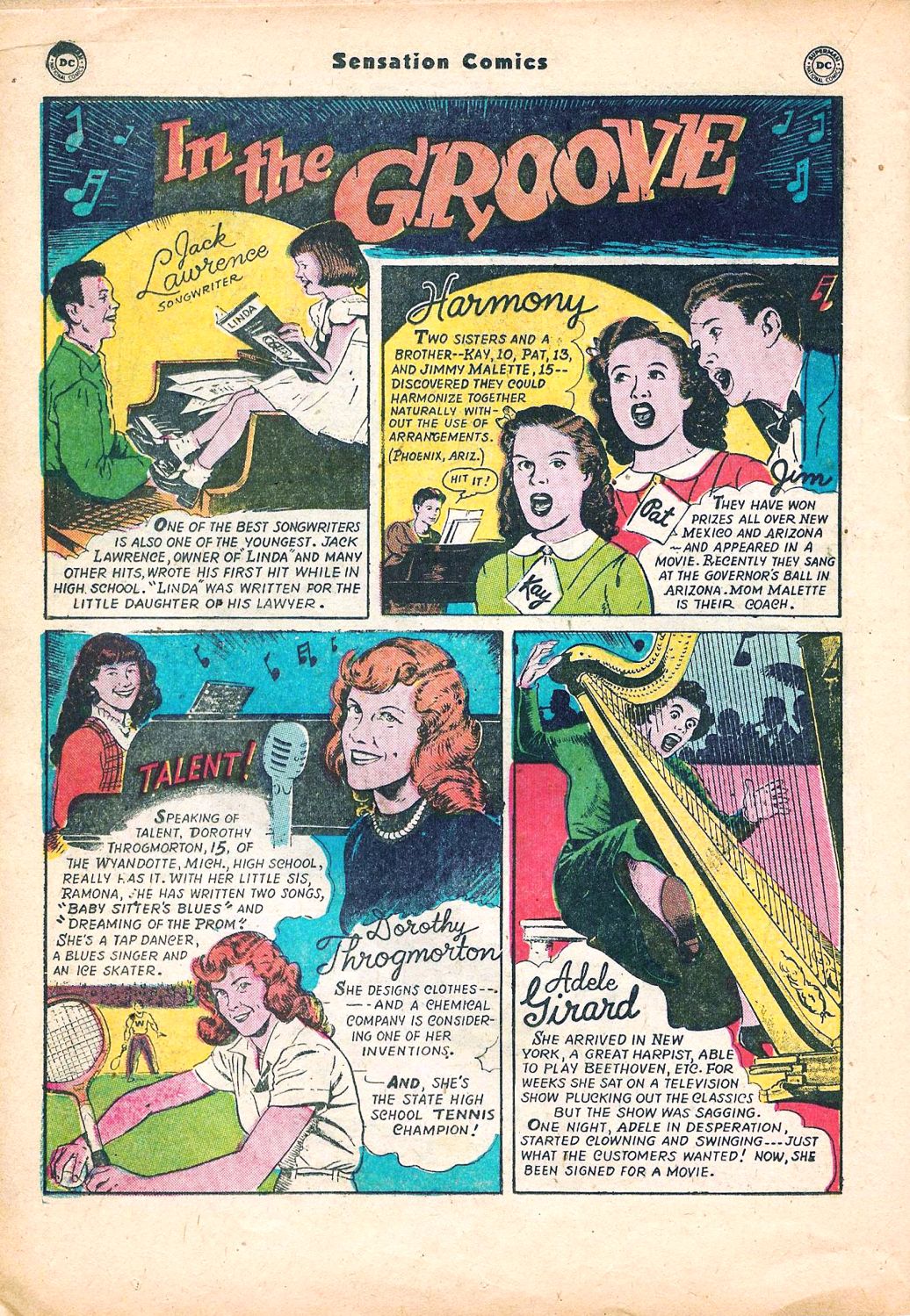 Read online Sensation (Mystery) Comics comic -  Issue #95 - 32