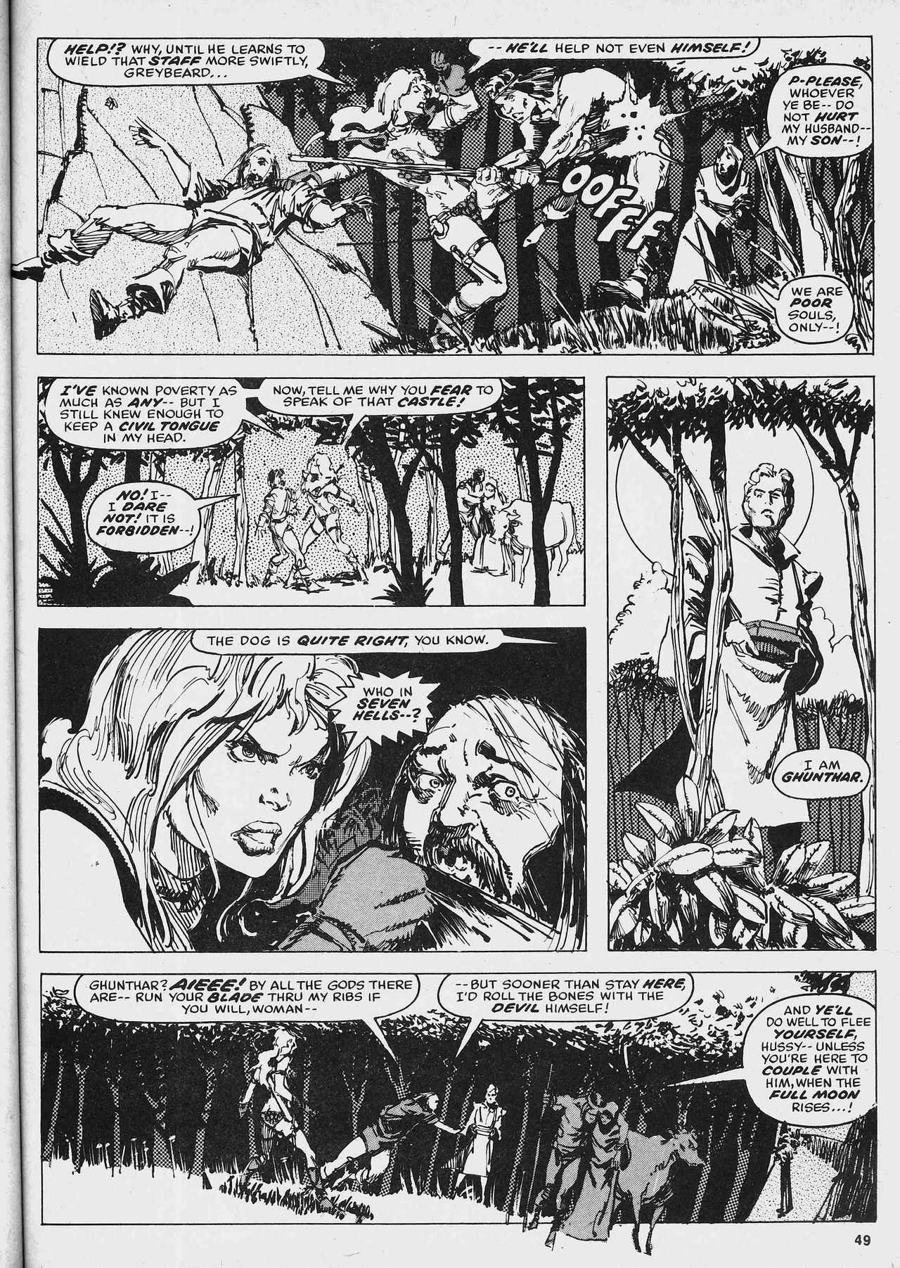 Read online Kull and the Barbarians comic -  Issue #2 - 49